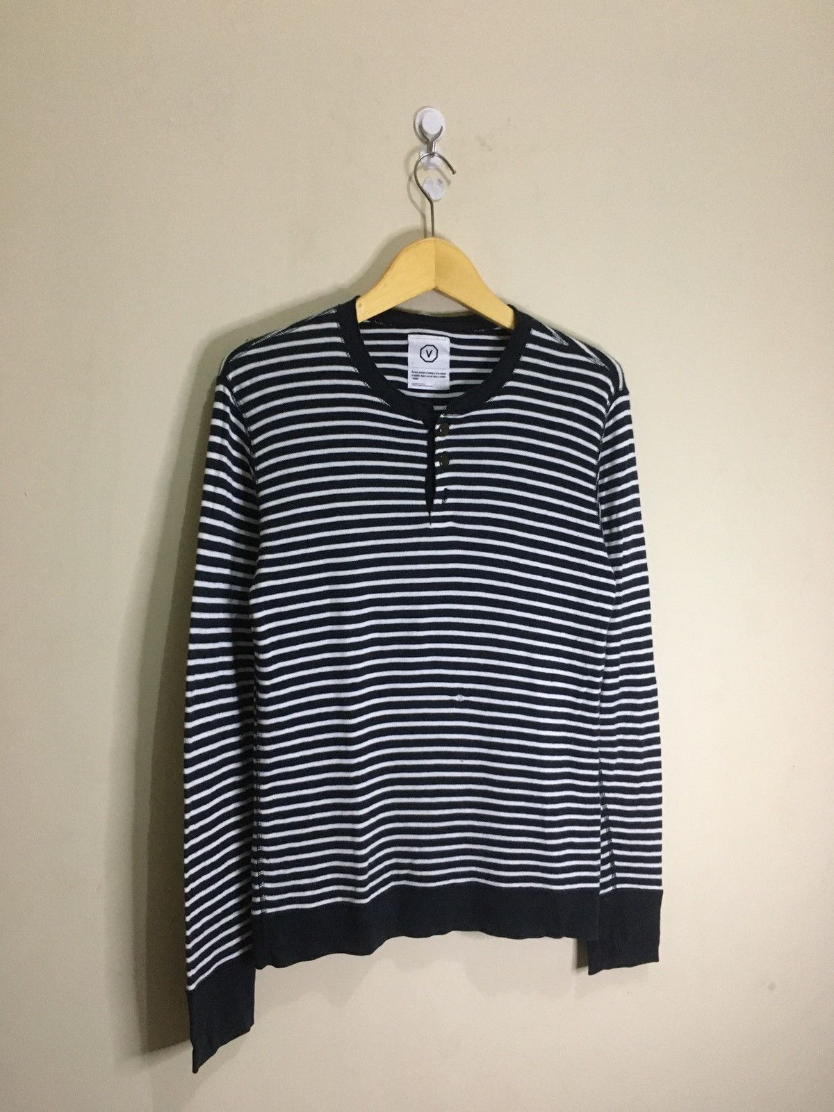 Visvim 🛒ACCEPT OFFER🛒Vintage Visvim Henly Neck Stripe Size US L / EU 52-54 / 3 - 2 Thumbnail