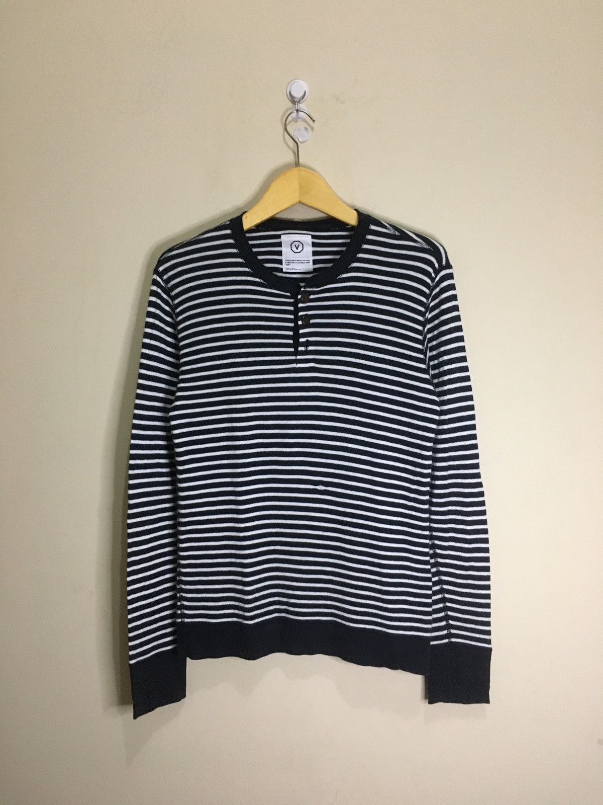 Visvim 🛒ACCEPT OFFER🛒Vintage Visvim Henly Neck Stripe Size US L / EU 52-54 / 3 - 1 Thumbnail