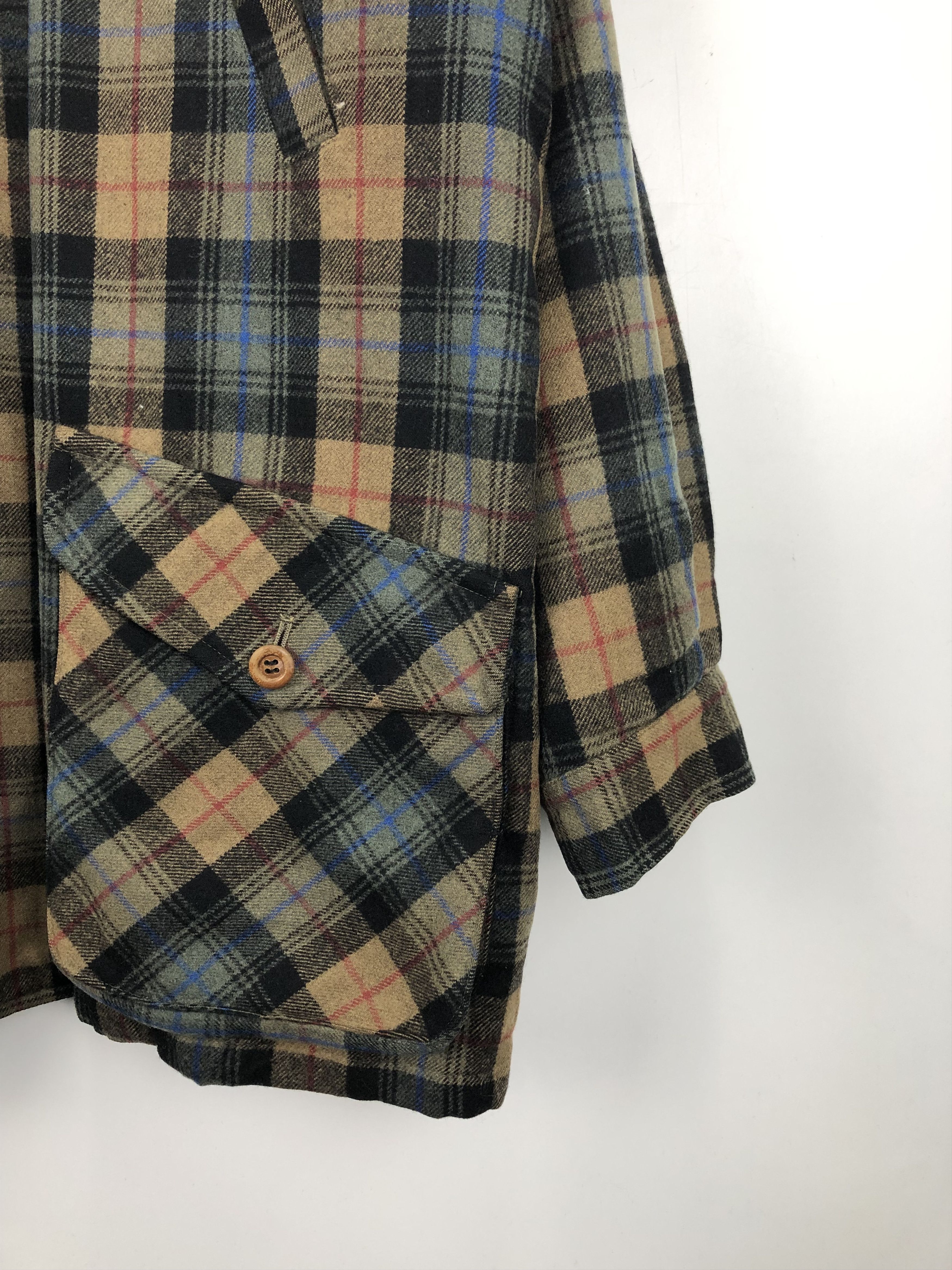 Vintage Vintage Atelier Defor Shadow Plaid Jacket Size US L / EU 52-54 / 3 - 4 Thumbnail