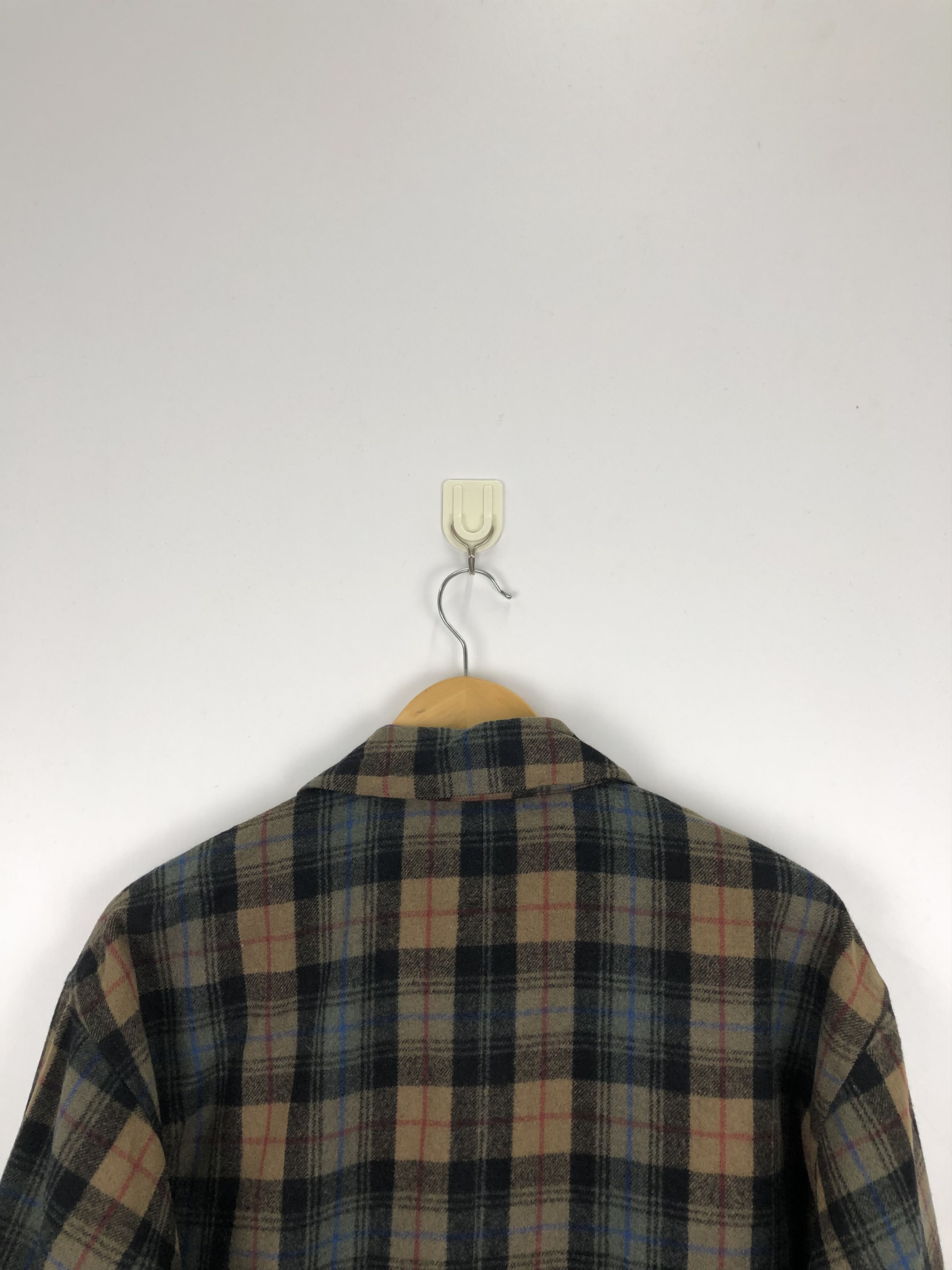 Vintage Vintage Atelier Defor Shadow Plaid Jacket Size US L / EU 52-54 / 3 - 8 Thumbnail