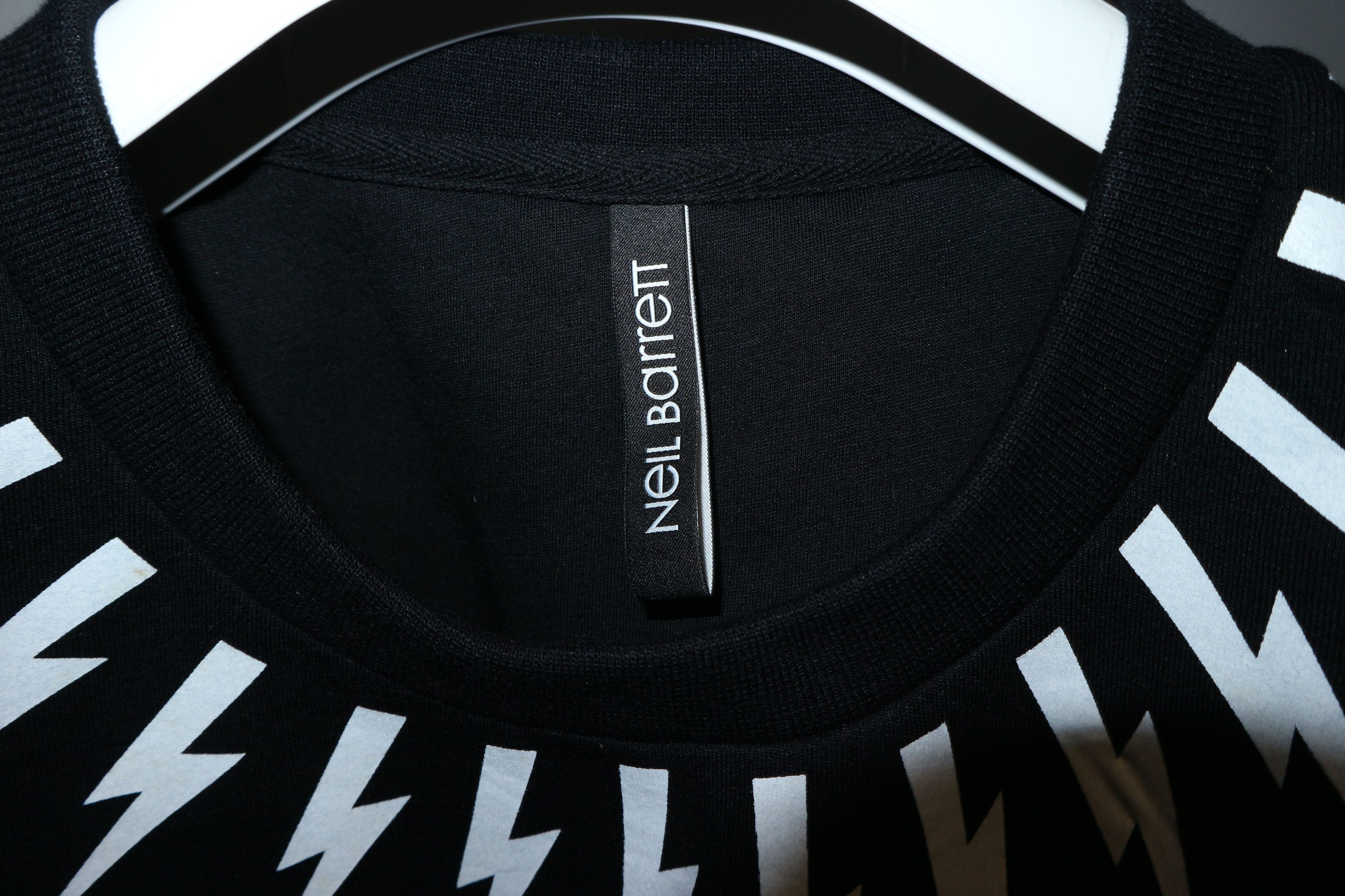 Neil Barrett Lightning bolt print neoprene tanktop Size US XS / EU 42 / 0 - 3 Thumbnail