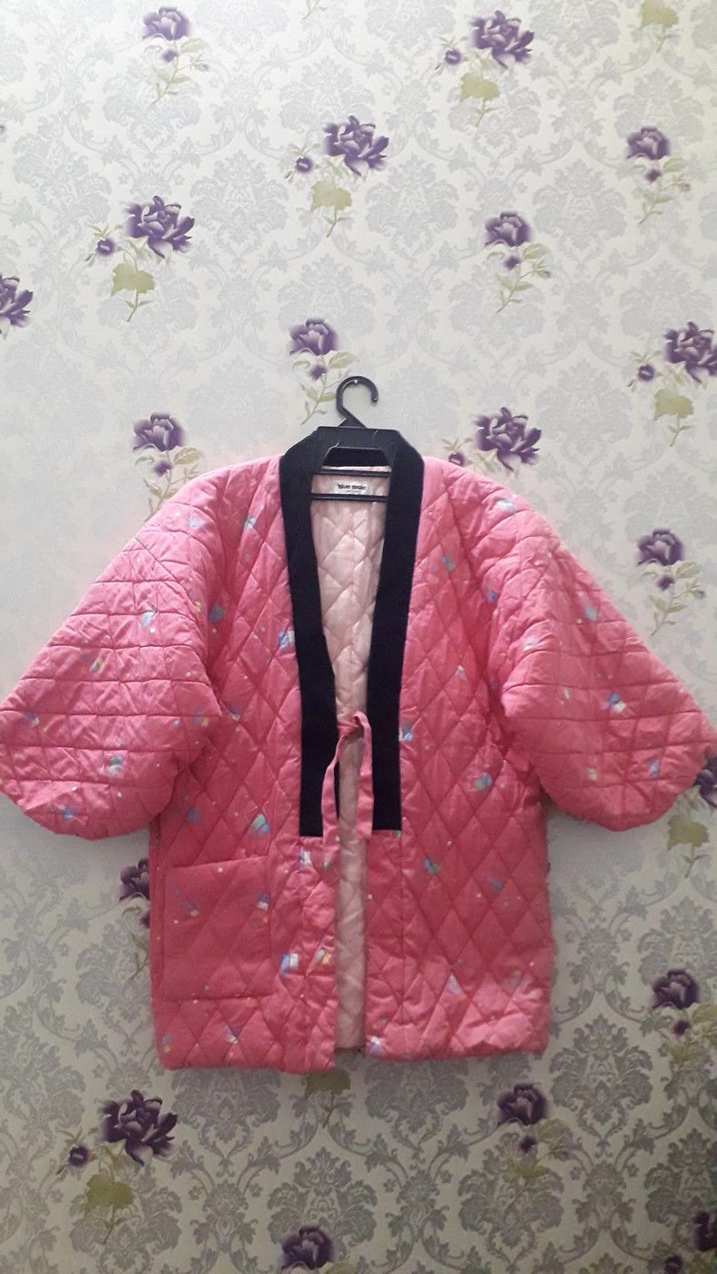 BOMBER KIMONO BLUE MATE