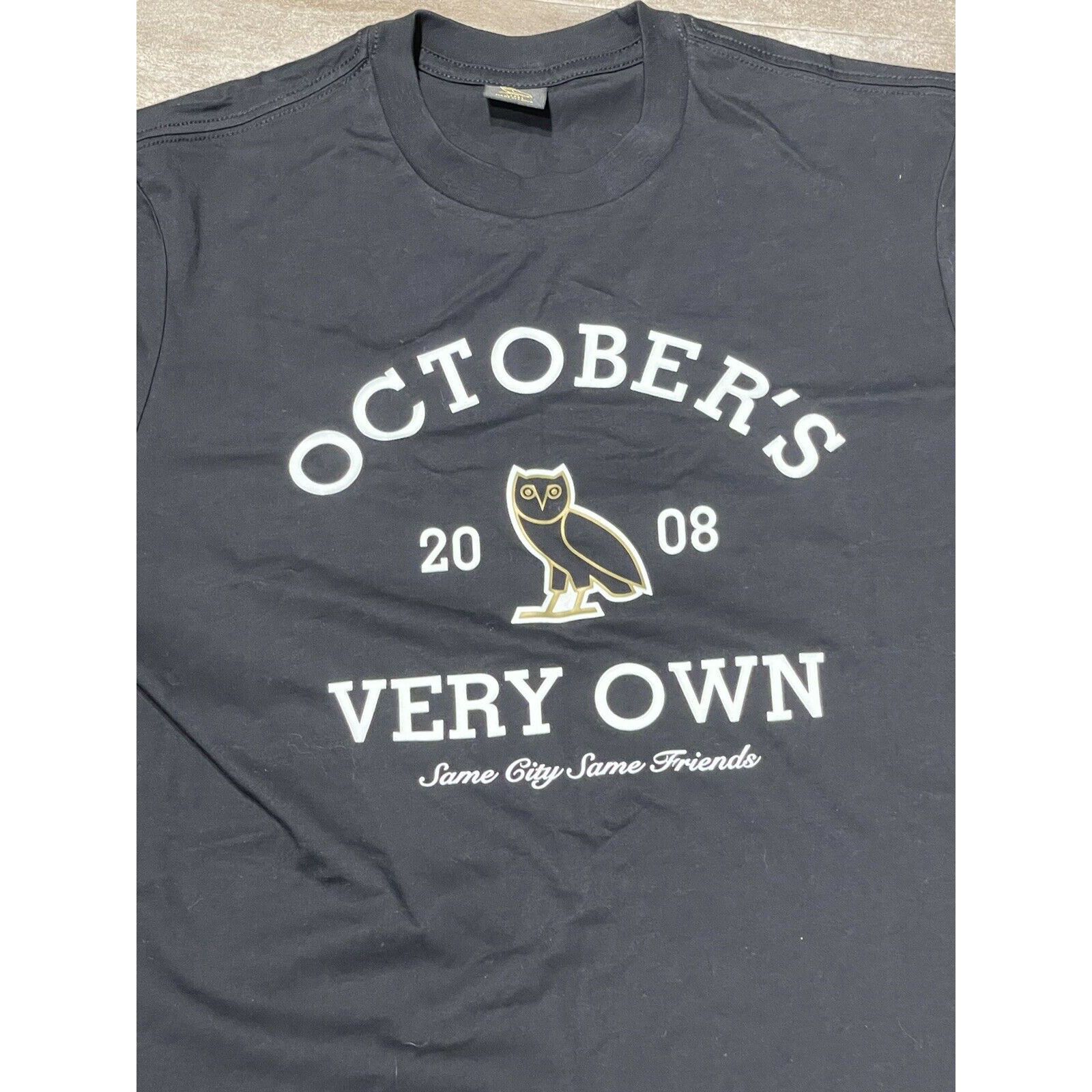 Vintage Octobers Very Own OVO Black T Shirt Size US L / EU 52-54 / 3 - 2 Thumbnail