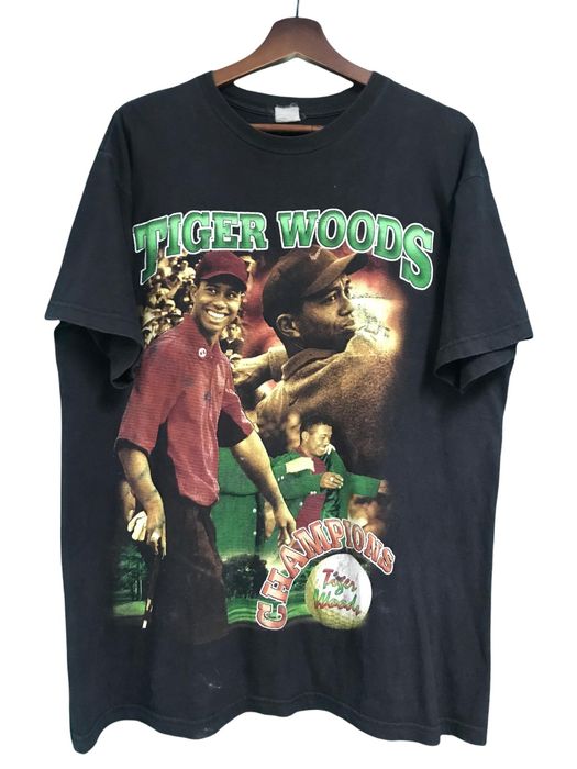 Tiger woods vintage t clearance shirt