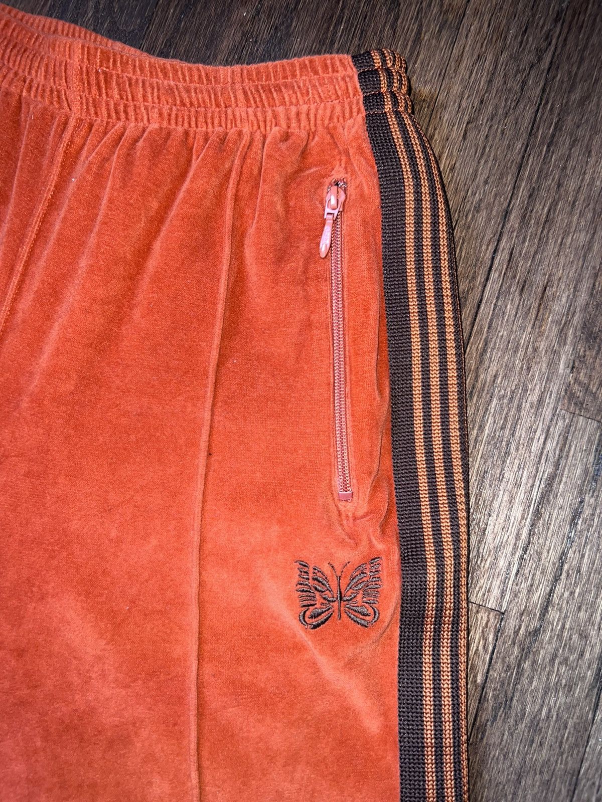 Needles Needles Velour Track Pants Size US 31 - 2 Thumbnail