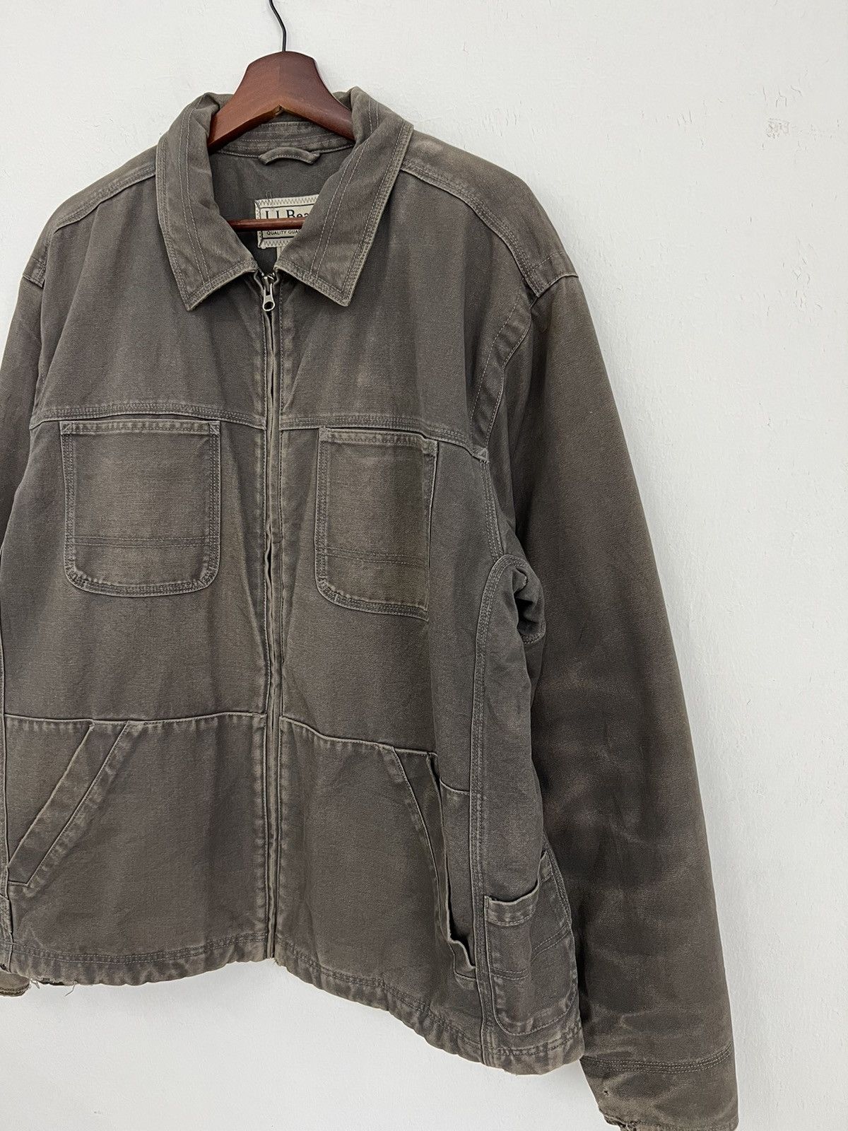 L.L. Bean L.L Bean Rare Distressed Jacket Size US L / EU 52-54 / 3 - 3 Thumbnail