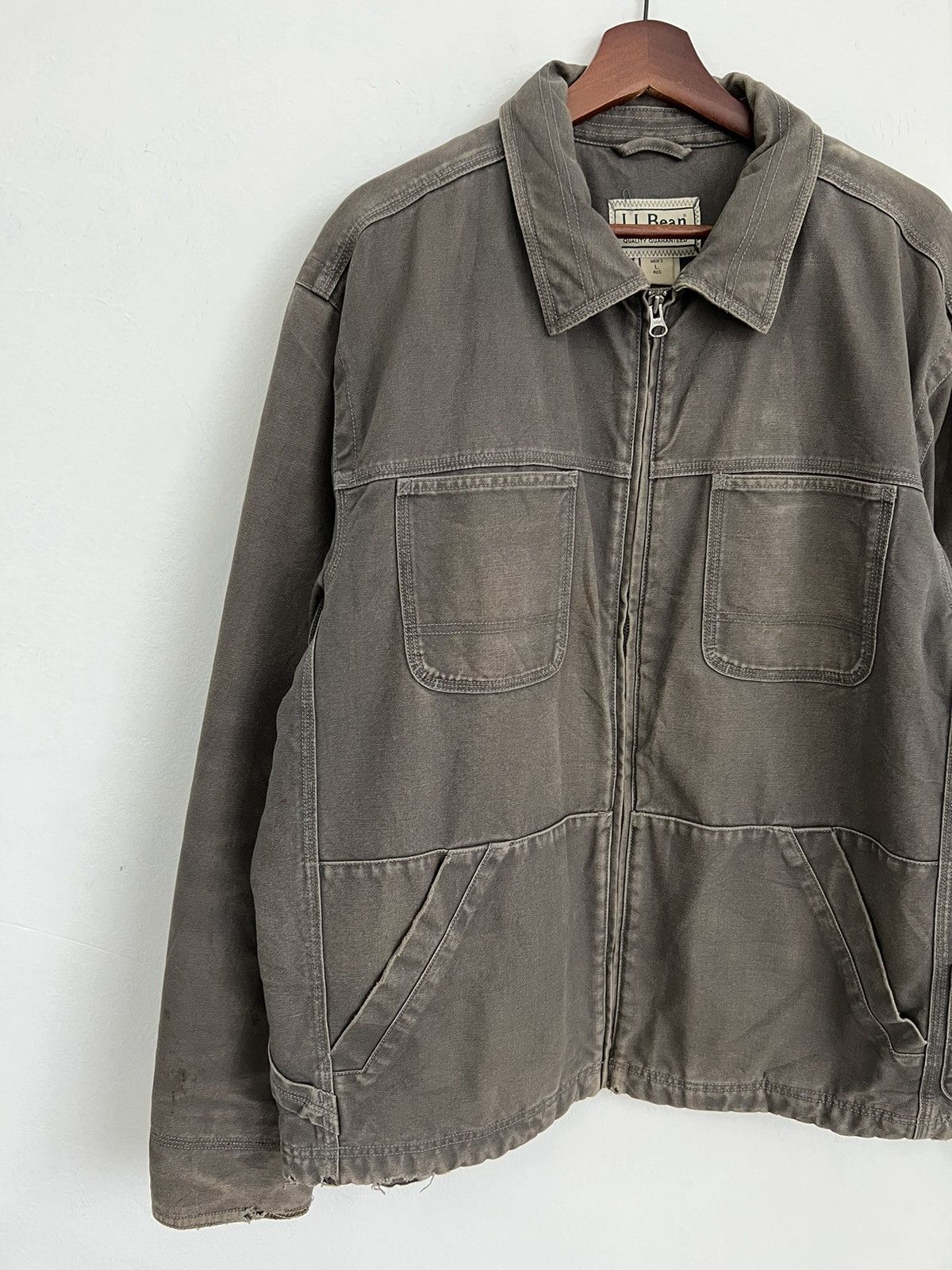 L.L. Bean L.L Bean Rare Distressed Jacket Size US L / EU 52-54 / 3 - 4 Thumbnail