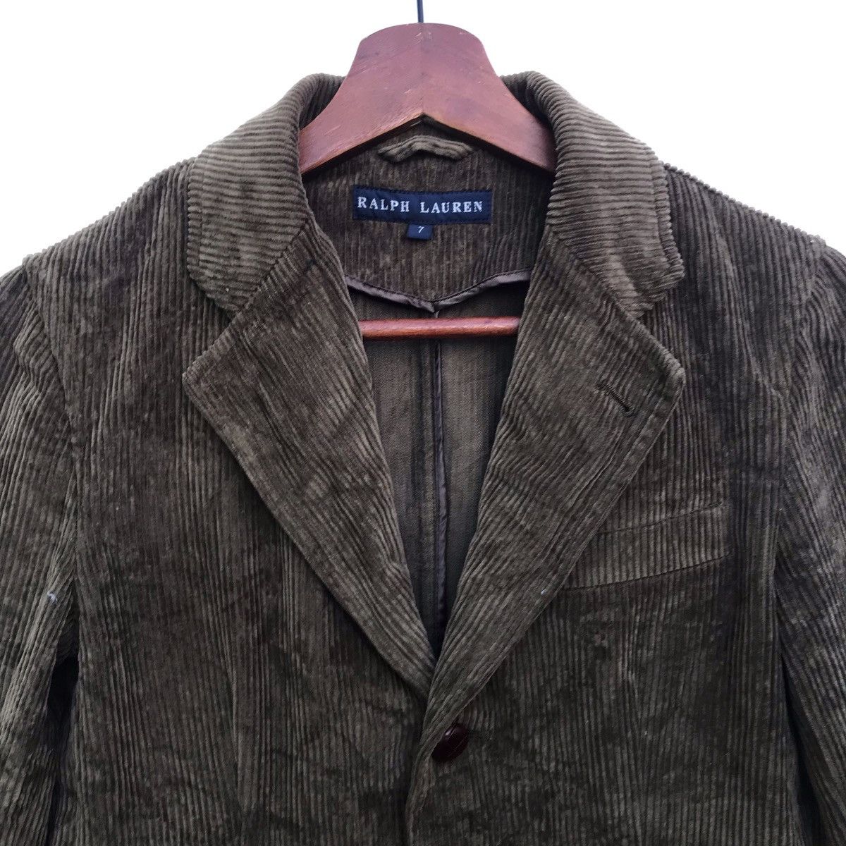 Ralph Lauren Vintage Ralph Lauren Corduroy Blazer Coat Size US M / EU 48-50 / 2 - 6 Thumbnail