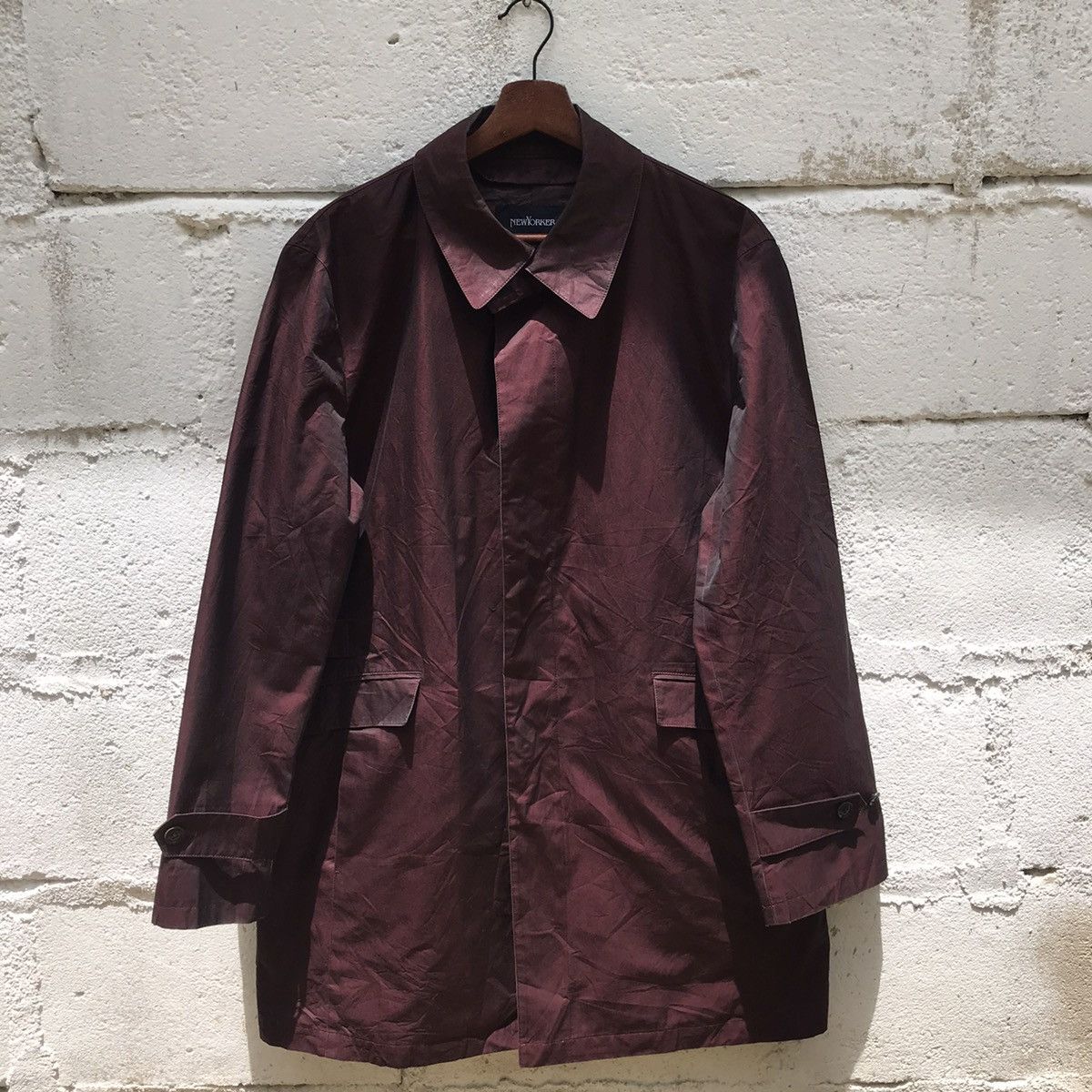 Japanese Brand Vintage New Yorker Coat Size US L / EU 52-54 / 3 - 1 Thumbnail