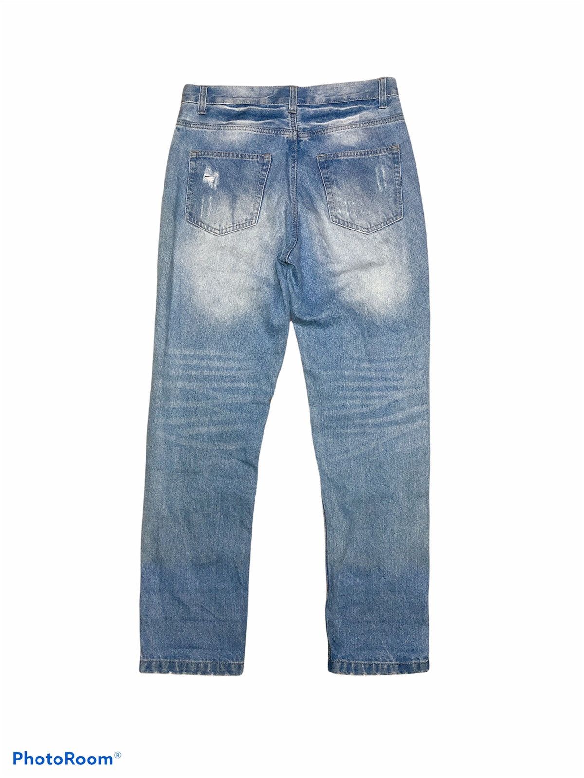 Japanese Brand Japanese Brand Emsexcite Distressed Denim Size US 30 / EU 46 - 2 Thumbnail