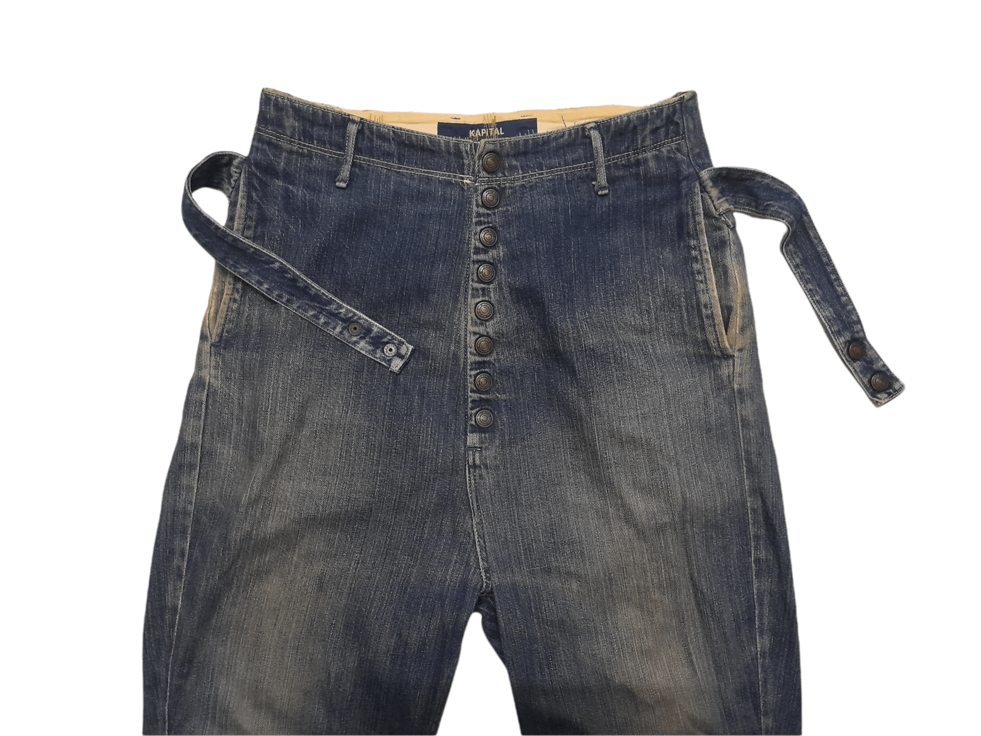 Kapital × Kapital Kountry KAPITAL Japan Denim Patchwork (D791) Size US 30 / EU 46 - 5 Thumbnail