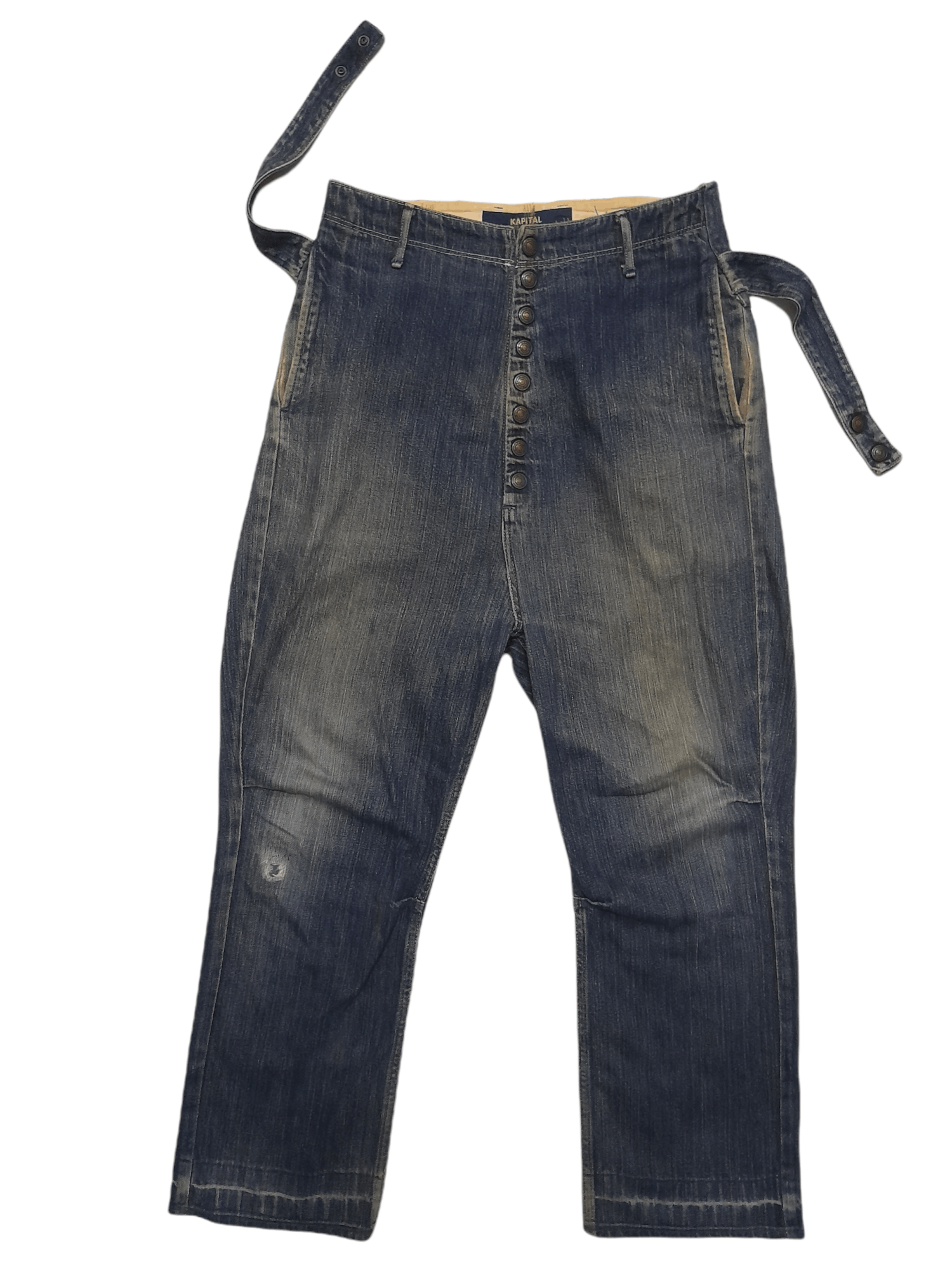 Kapital × Kapital Kountry KAPITAL Japan Denim Patchwork (D791) Size US 30 / EU 46 - 2 Thumbnail