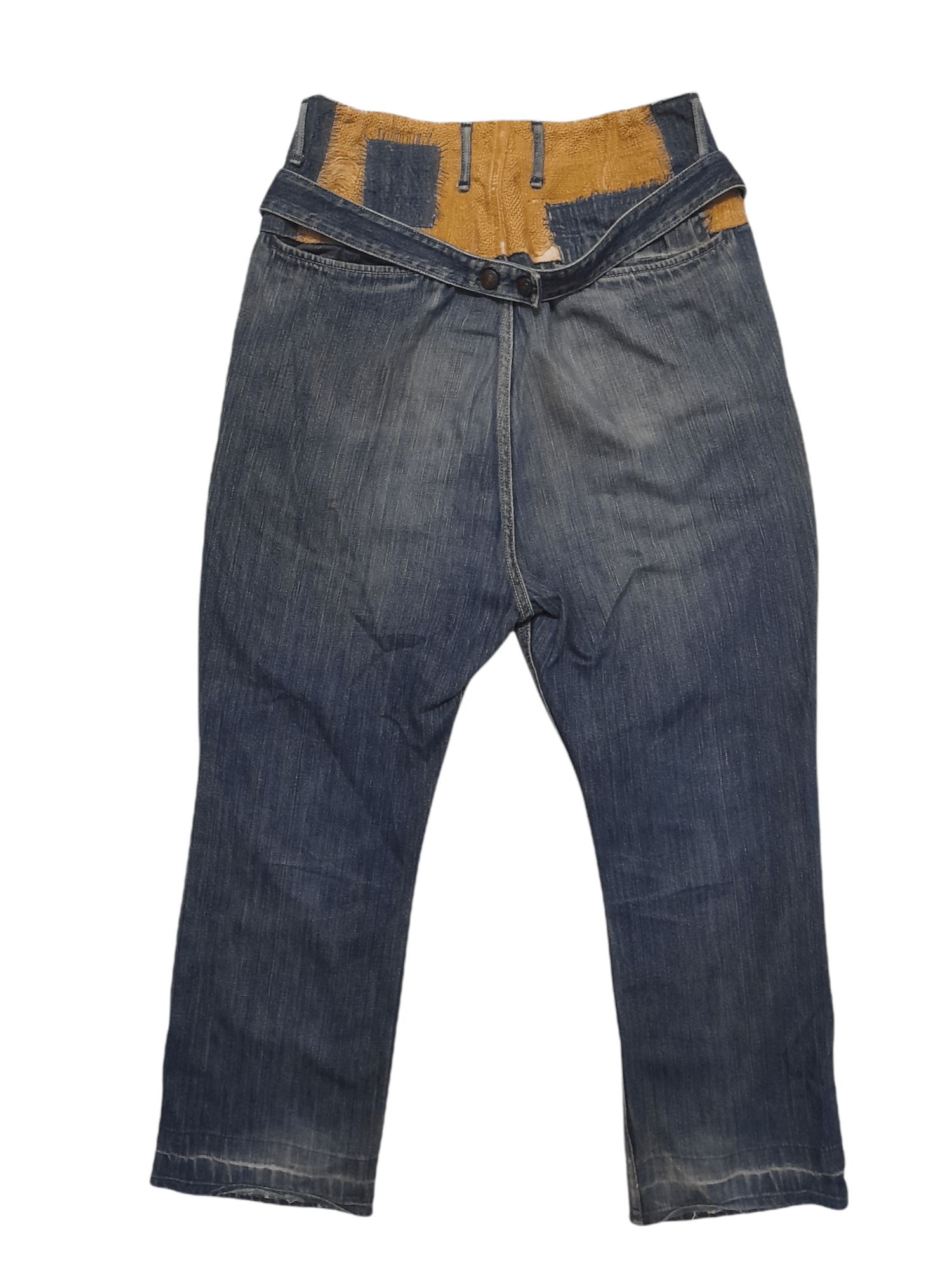 Kapital × Kapital Kountry KAPITAL Japan Denim Patchwork (D791) Size US 30 / EU 46 - 8 Thumbnail
