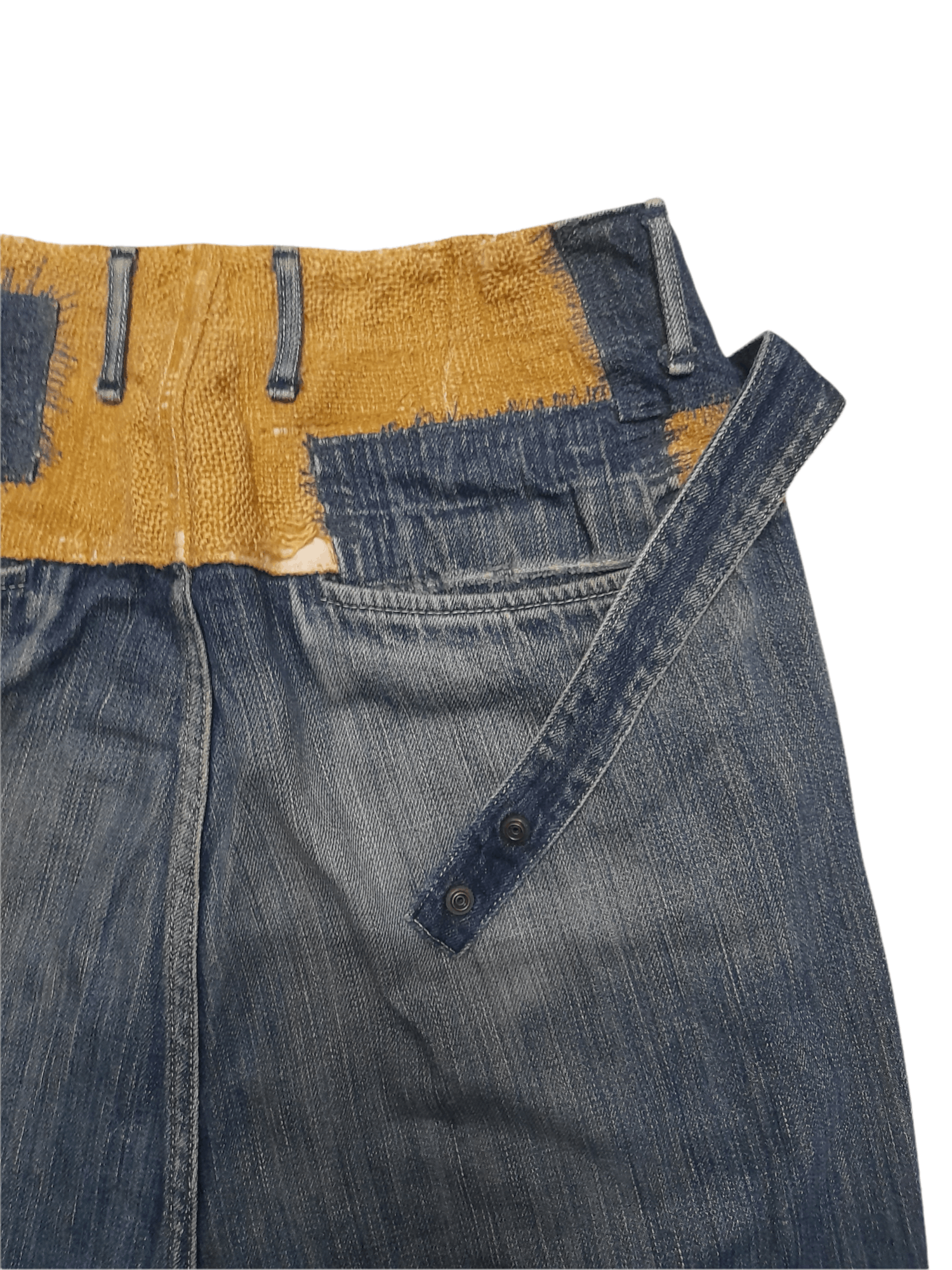 Kapital × Kapital Kountry KAPITAL Japan Denim Patchwork (D791) Size US 30 / EU 46 - 10 Thumbnail