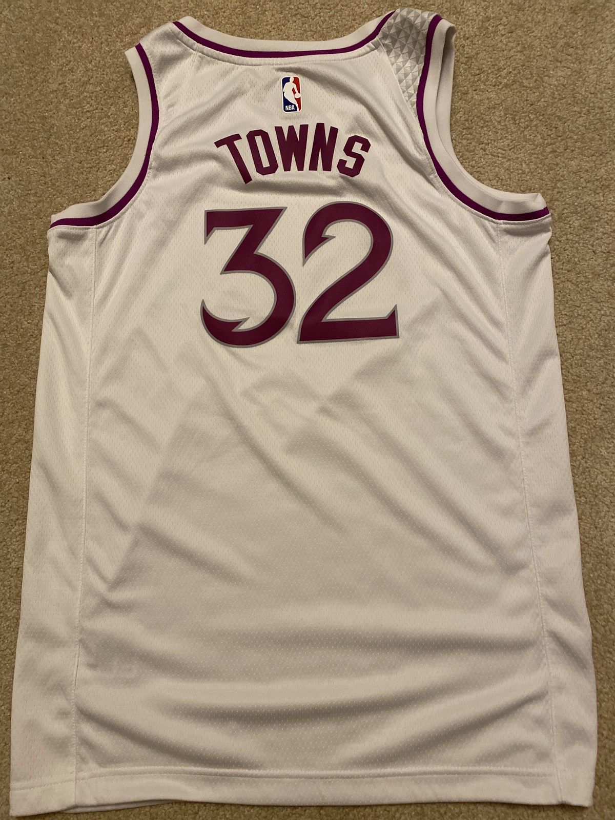 NBA Nike Nike Timberwolves Karl Anthony Towns Limited Prince Jersey Grailed