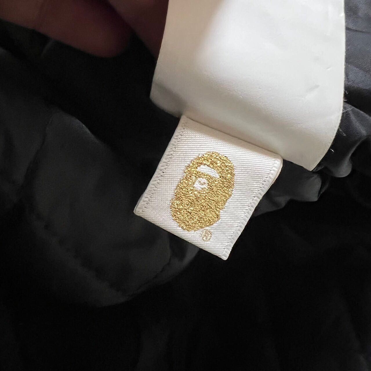 Bape BAPE APE HEAD versity jacket black Size US XL / EU 56 / 4 - 6 Thumbnail