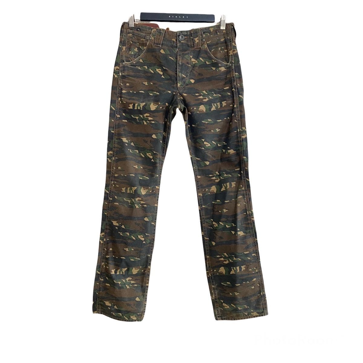 Japanese Brand Spellbound Tiger Stripe Camo Pants