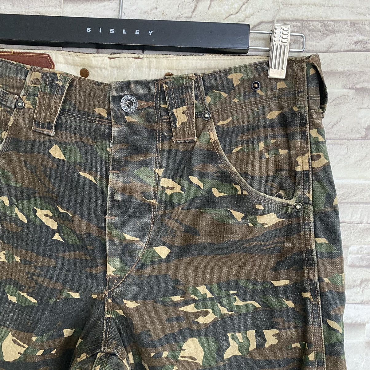 Spellbound Japanese Brand Spellbound Tiger Stripe Camo Pants Size US 29 - 7 Thumbnail