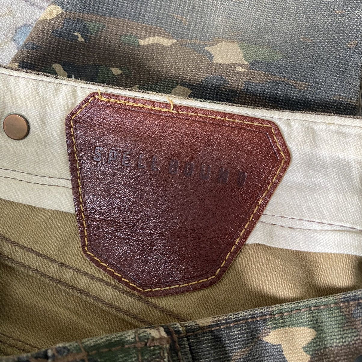 Spellbound Japanese Brand Spellbound Tiger Stripe Camo Pants Size US 29 - 15 Thumbnail