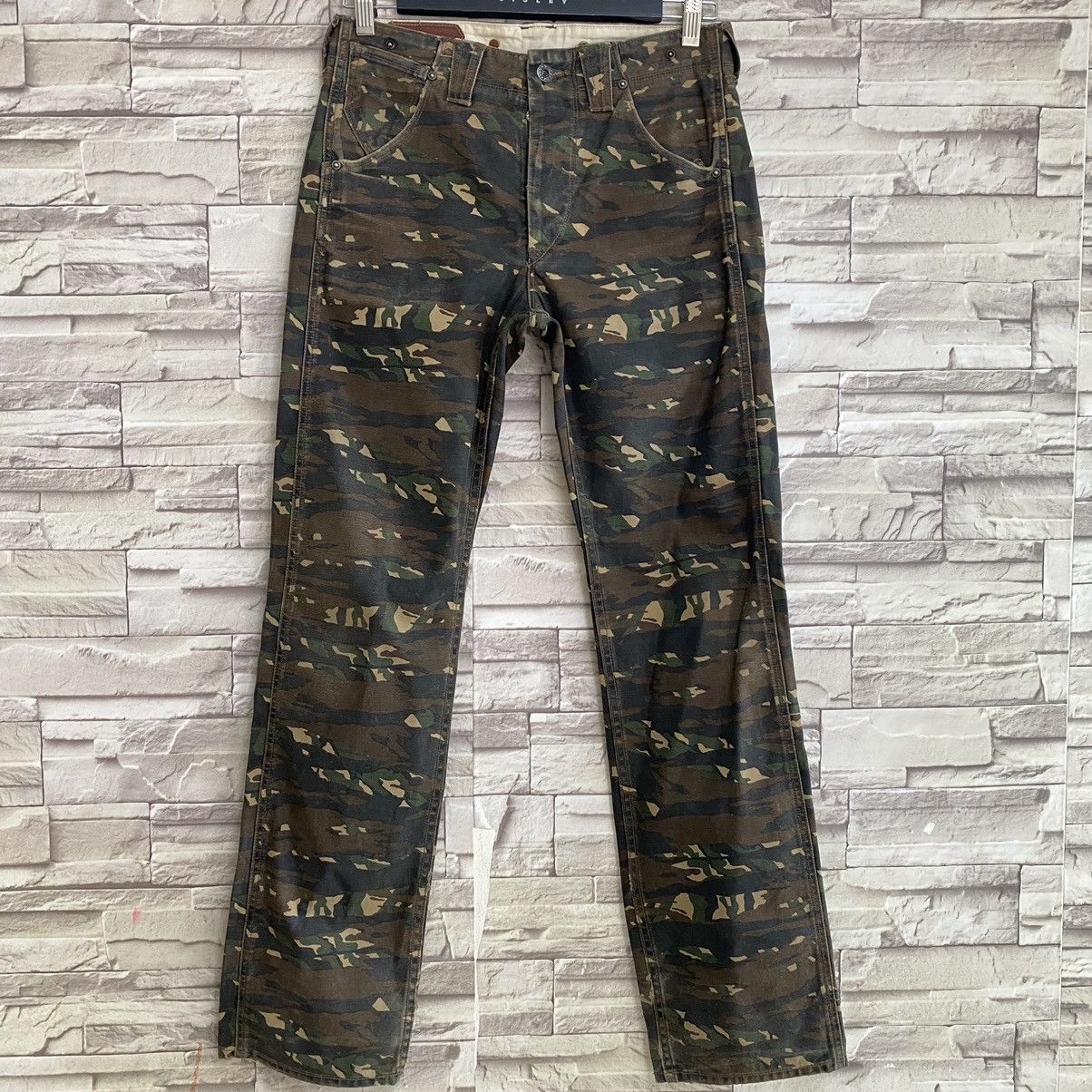 Spellbound Japanese Brand Spellbound Tiger Stripe Camo Pants Size US 29 - 3 Thumbnail