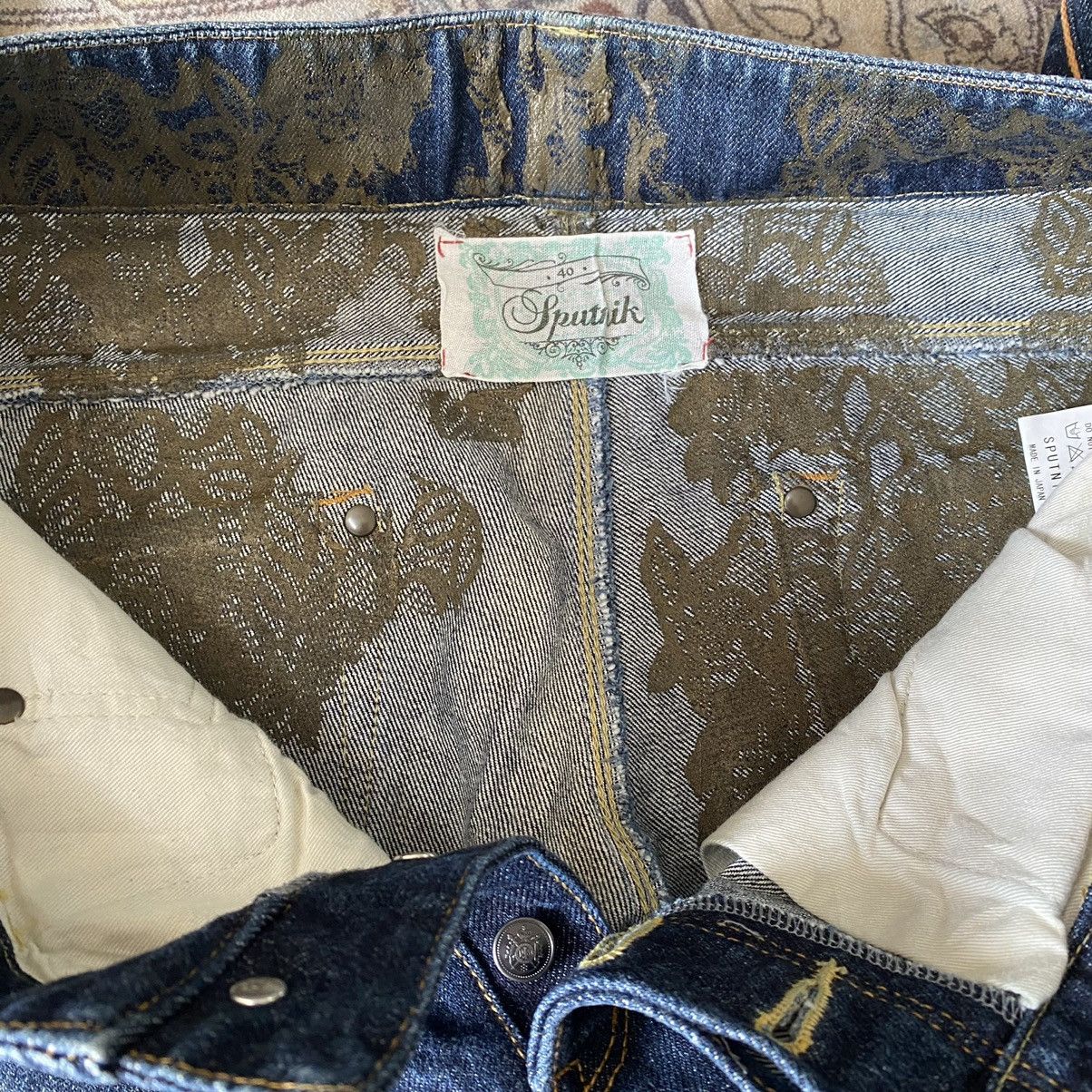 Japanese Brand Japanese Brand Sputnik Assymetrical Denim Jeans Size US 33 - 16 Thumbnail