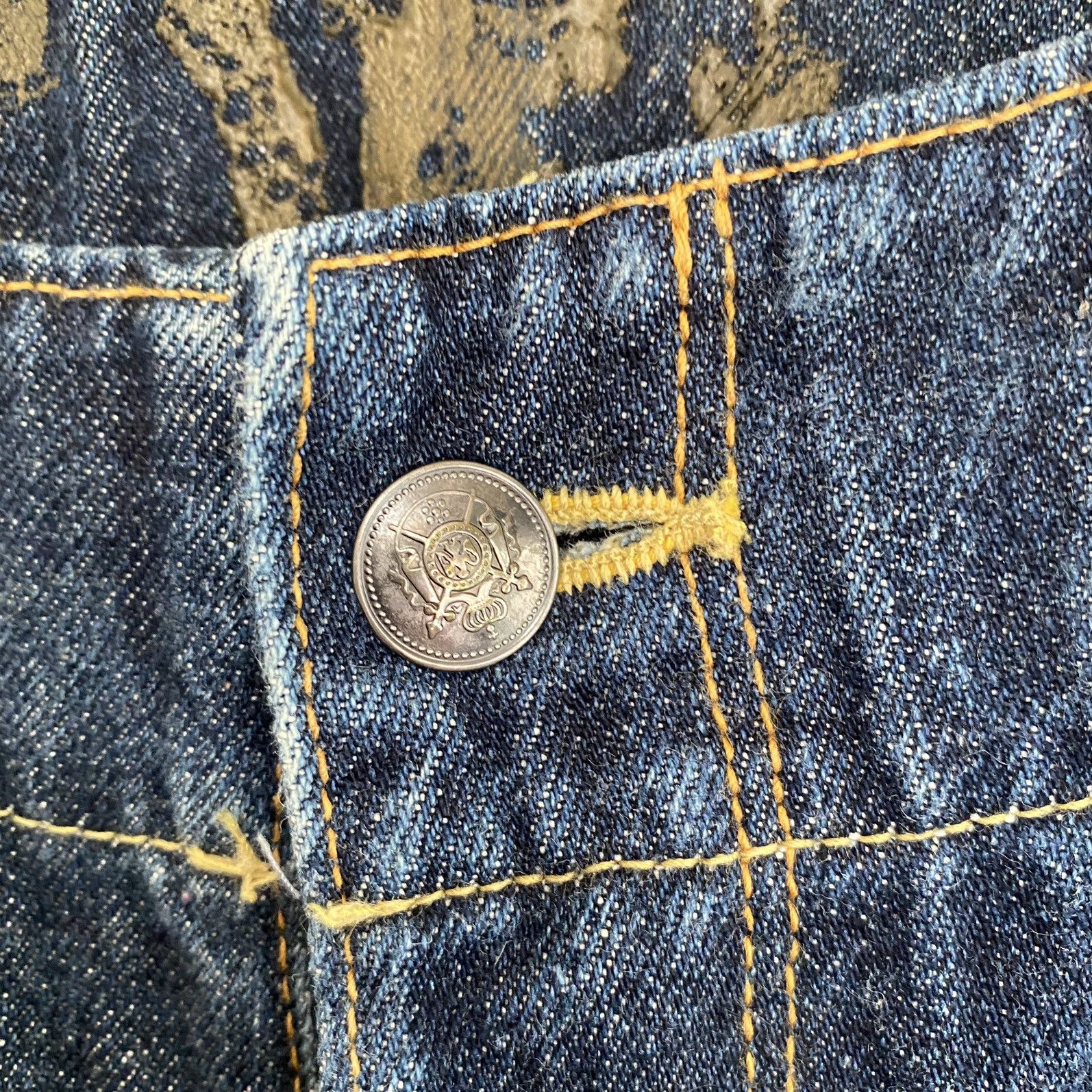 Japanese Brand Japanese Brand Sputnik Assymetrical Denim Jeans Size US 33 - 8 Thumbnail