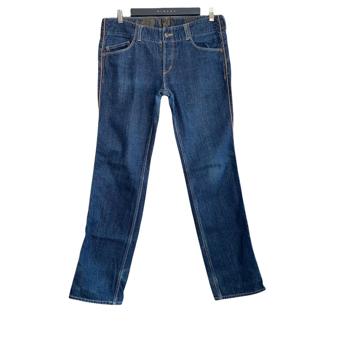 Japanese Brand Japanese Brand Sputnik Assymetrical Denim Jeans Size US 33 - 1 Thumbnail