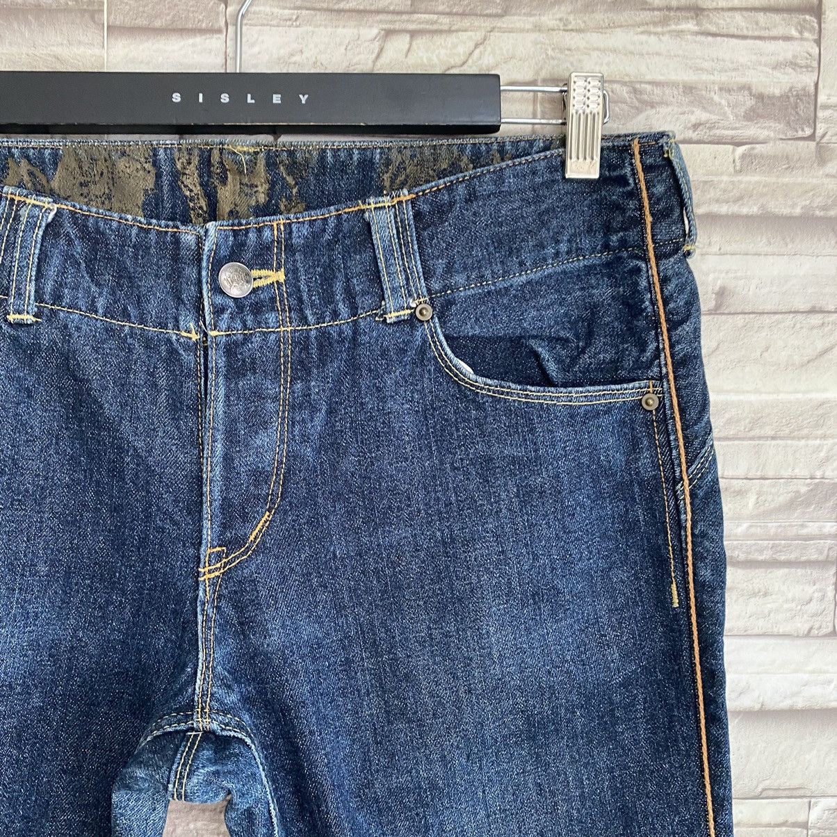 Japanese Brand Japanese Brand Sputnik Assymetrical Denim Jeans Size US 33 - 7 Thumbnail