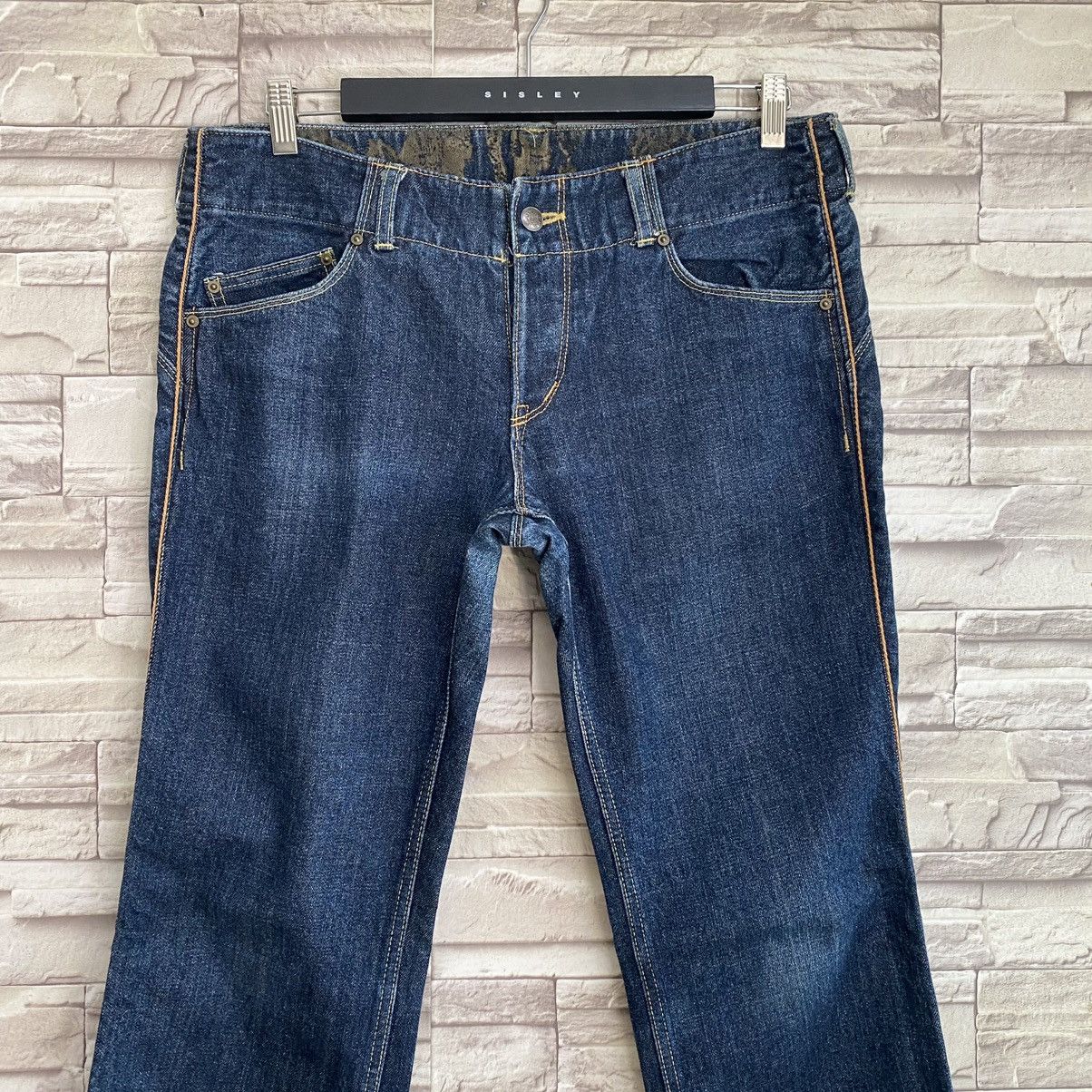 Japanese Brand Japanese Brand Sputnik Assymetrical Denim Jeans Size US 33 - 4 Thumbnail