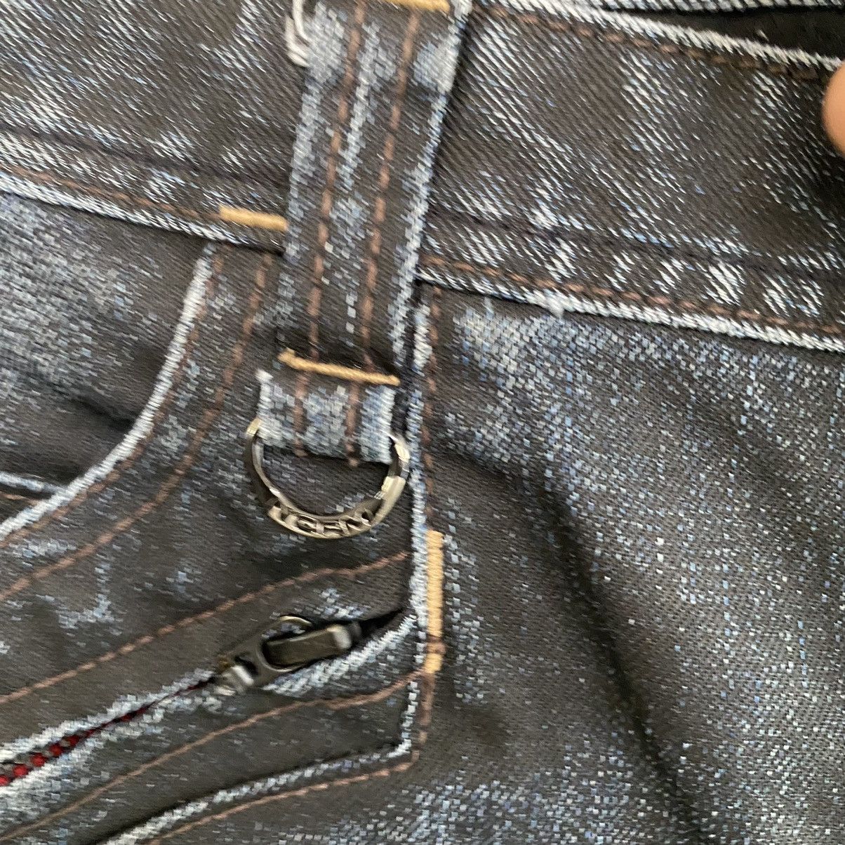 Nicole Club Nicole Club For Men Wax Denim Flares Jeans Size US 29 - 9 Thumbnail