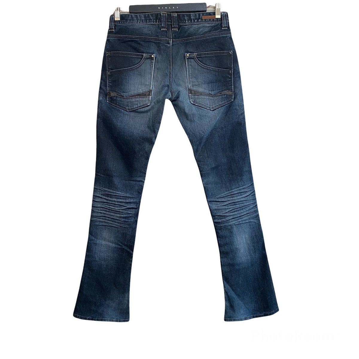 Nicole Club Nicole Club For Men Wax Denim Flares Jeans Size US 29 - 1 Thumbnail