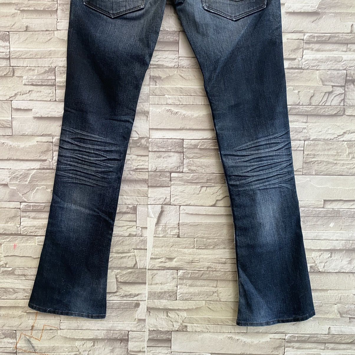 Nicole Club Nicole Club For Men Wax Denim Flares Jeans Size US 29 - 12 Thumbnail