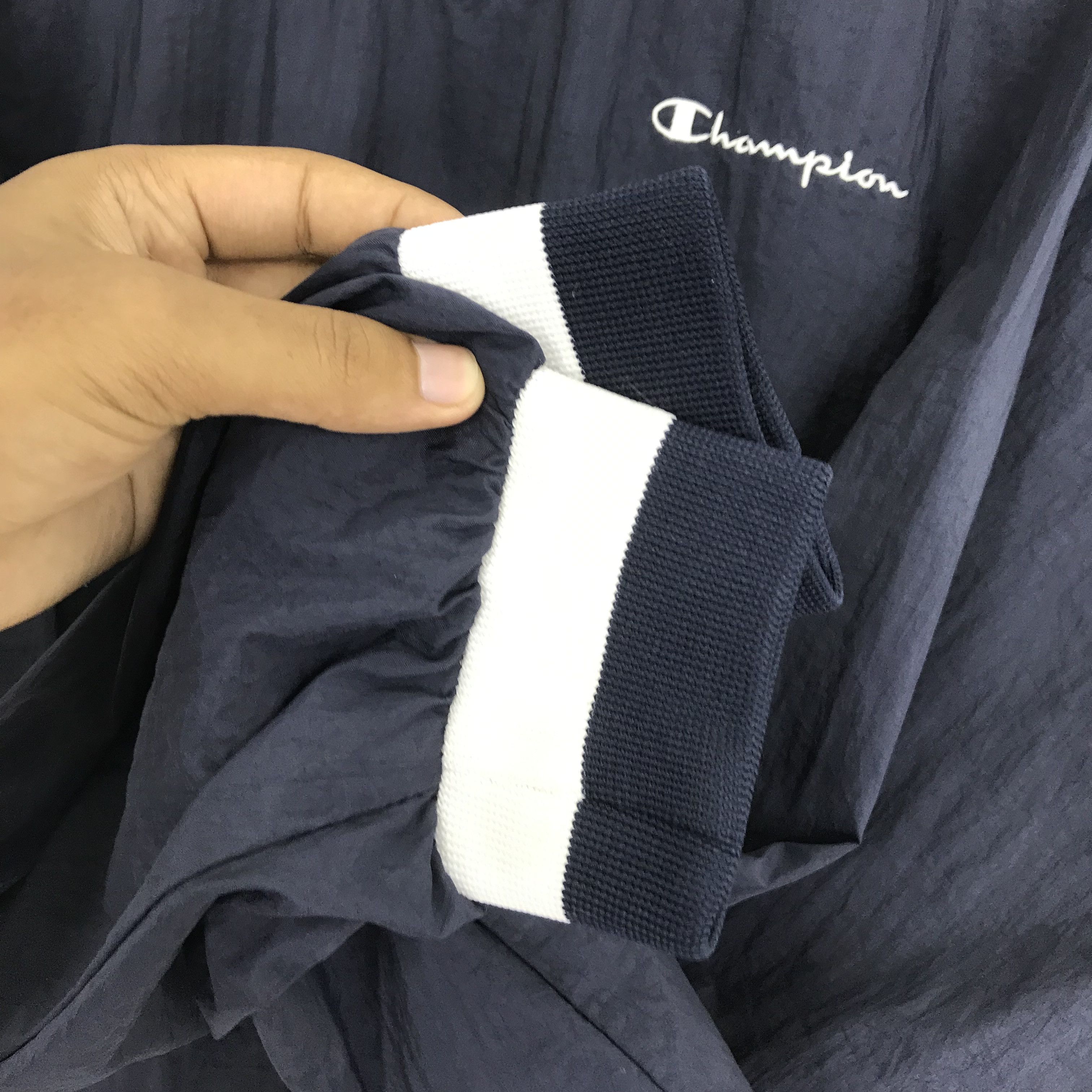 Champion Champion Embroidery Logo Windbreaker Track Sweater Size US L / EU 52-54 / 3 - 6 Thumbnail