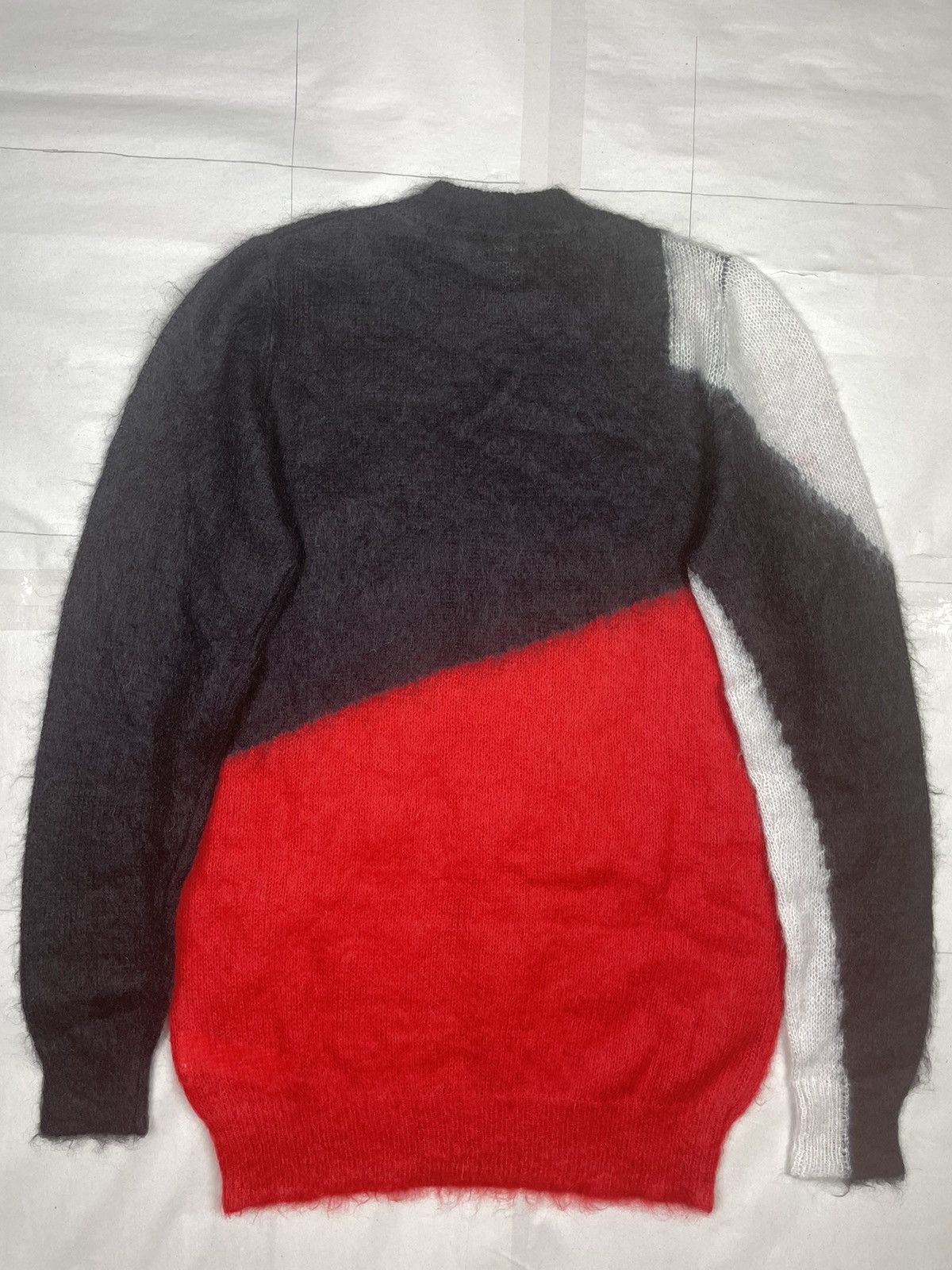 1017 ALYX 9SM × Alyx × MMW AW18 Sid Color Block Mohair Knit Sweater Size US M / EU 48-50 / 2 - 4 Thumbnail