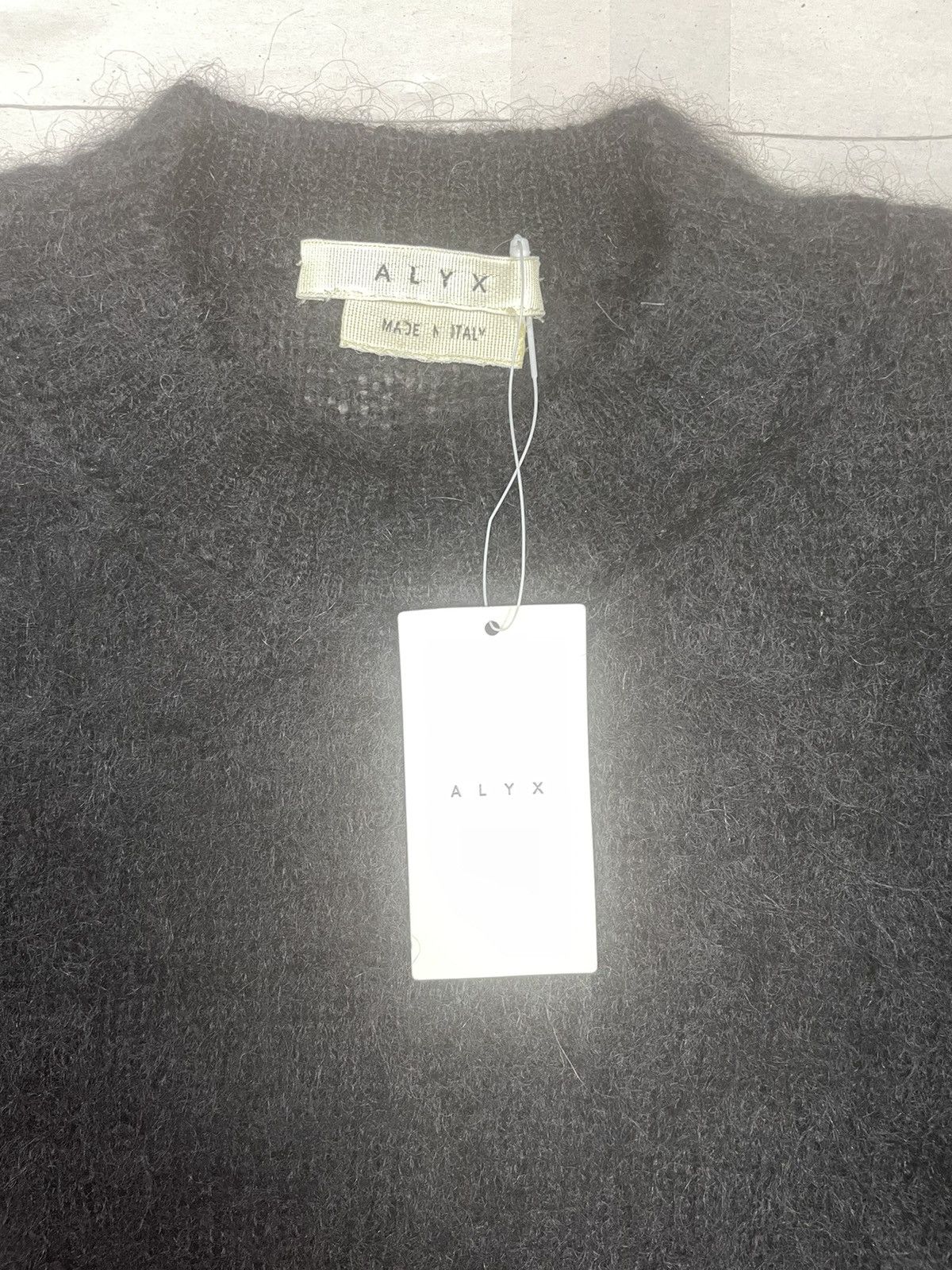 1017 ALYX 9SM × Alyx × MMW AW18 Sid Color Block Mohair Knit Sweater Size US M / EU 48-50 / 2 - 5 Thumbnail