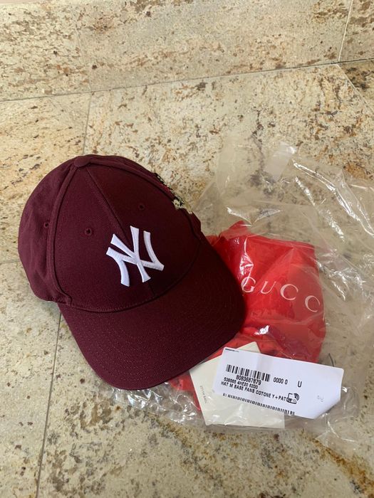 Gucci Embroidered Butterfly Yankee Hat Grailed