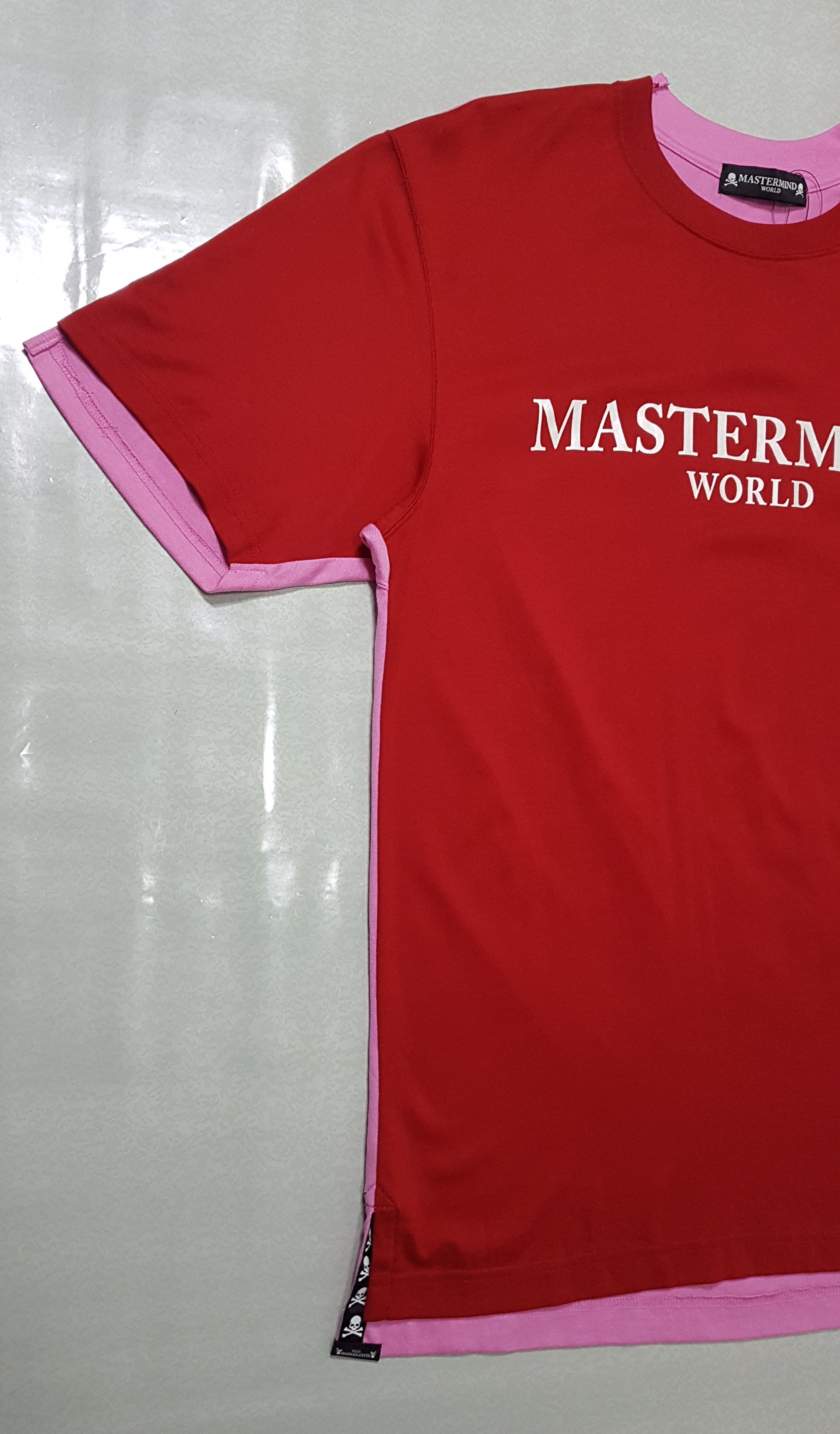 Mastermind Japan Mastermind World S/S 2021 Logo Bicolor Cotton T-Shirt Size US M / EU 48-50 / 2 - 4 Thumbnail