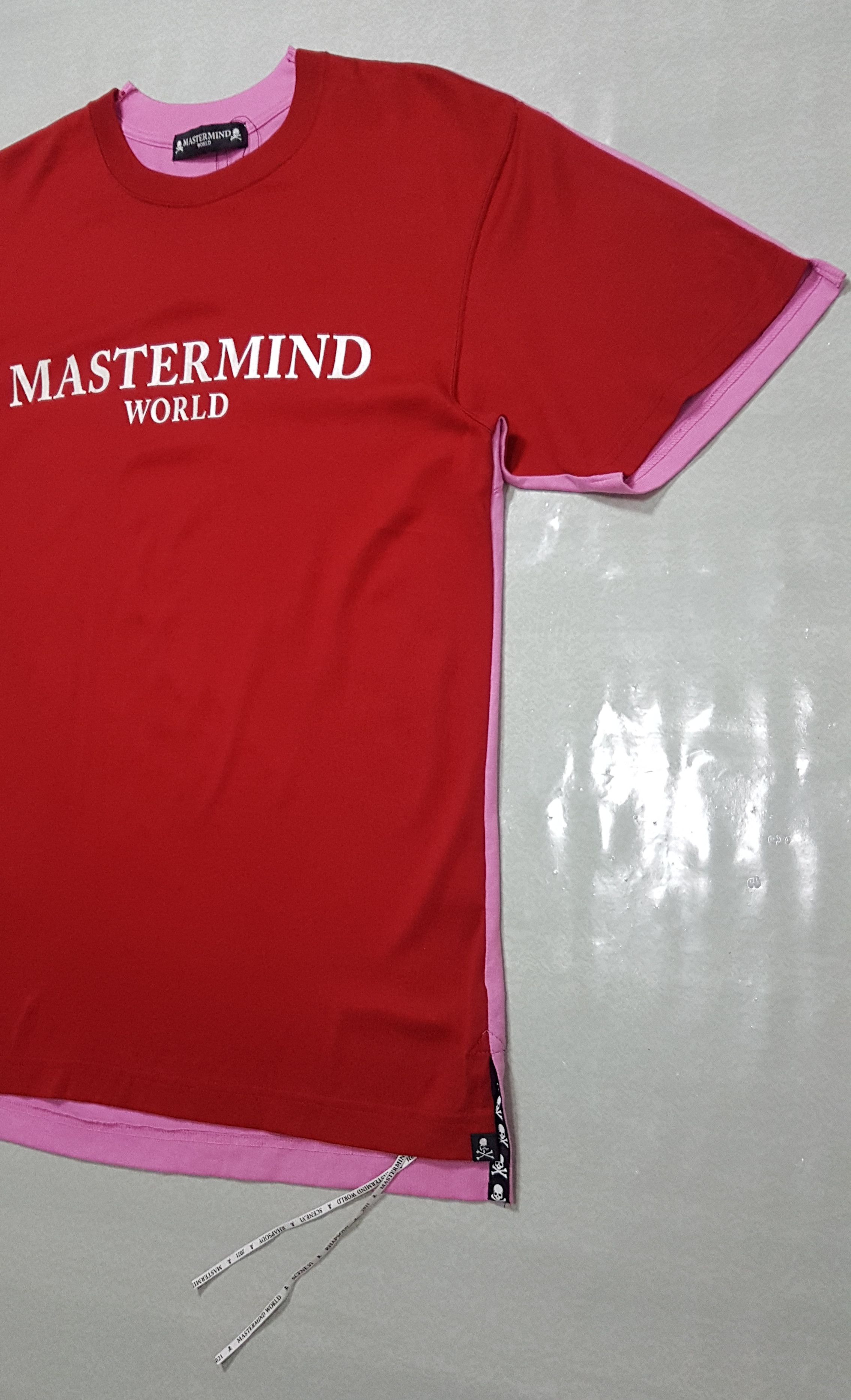 Mastermind Japan Mastermind World S/S 2021 Logo Bicolor Cotton T-Shirt Size US M / EU 48-50 / 2 - 5 Thumbnail