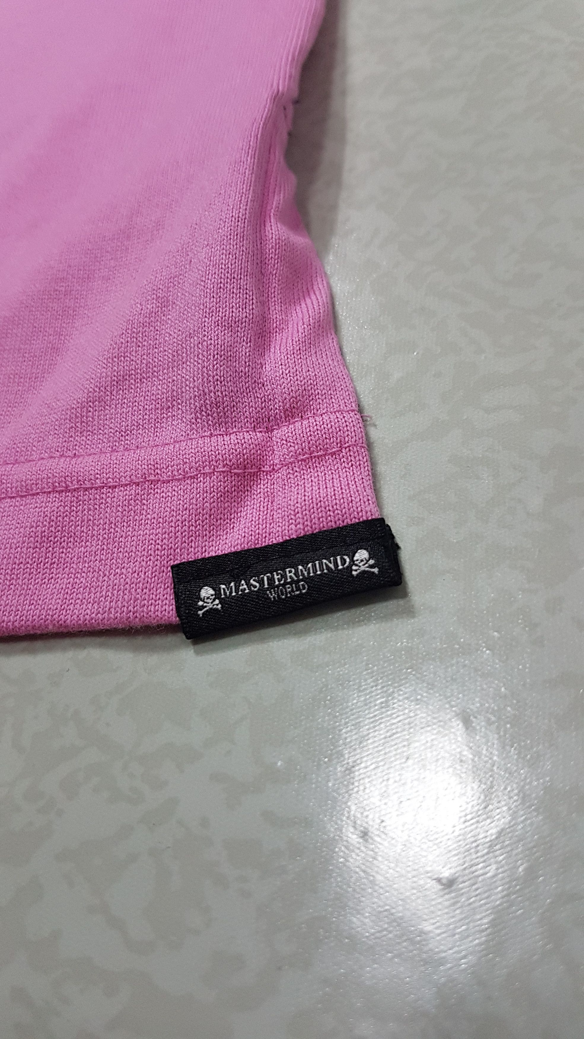 Mastermind Japan Mastermind World S/S 2021 Logo Bicolor Cotton T-Shirt Size US M / EU 48-50 / 2 - 12 Thumbnail