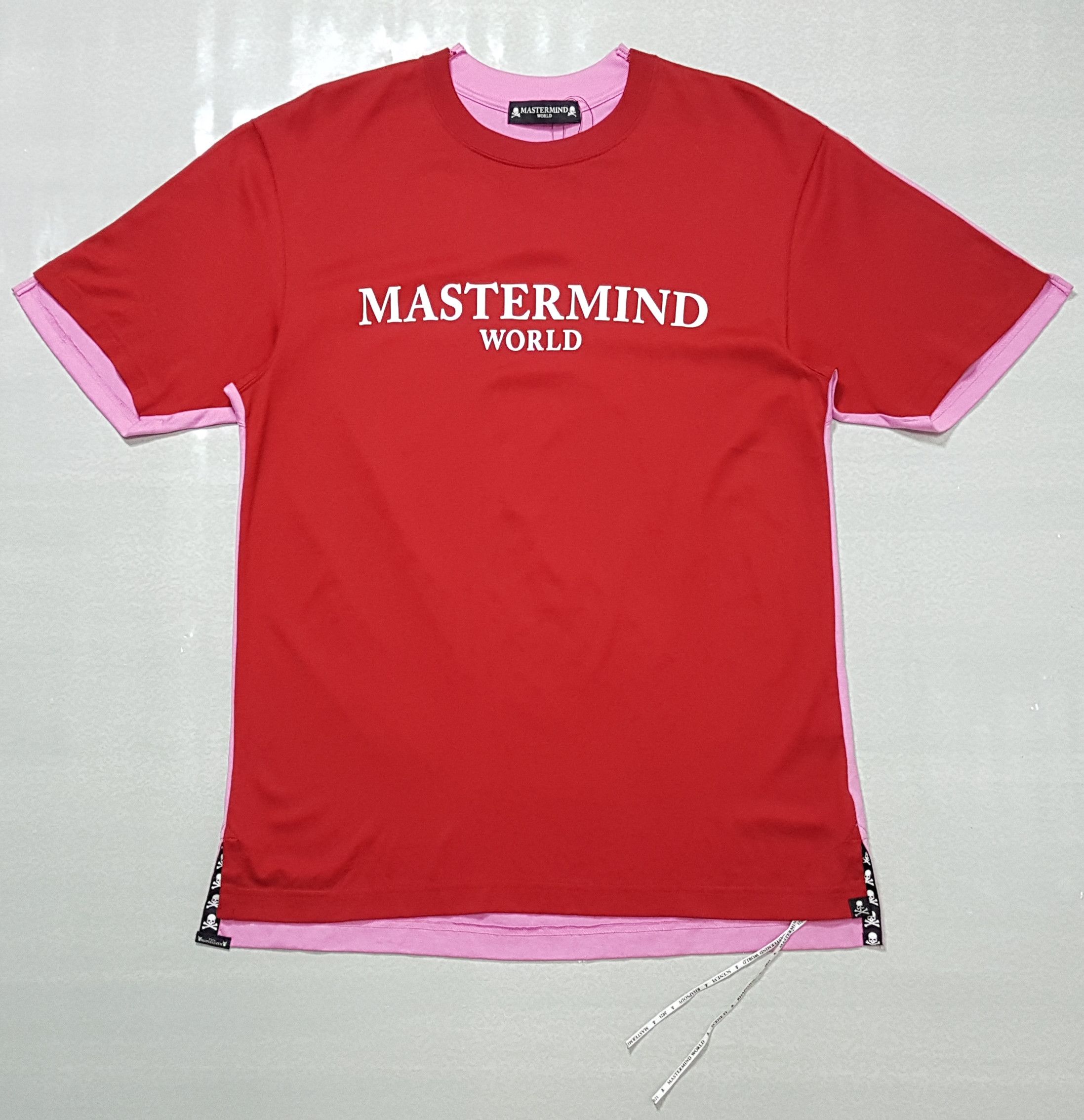Mastermind Japan Mastermind World S/S 2021 Logo Bicolor Cotton T-Shirt Size US M / EU 48-50 / 2 - 1 Thumbnail