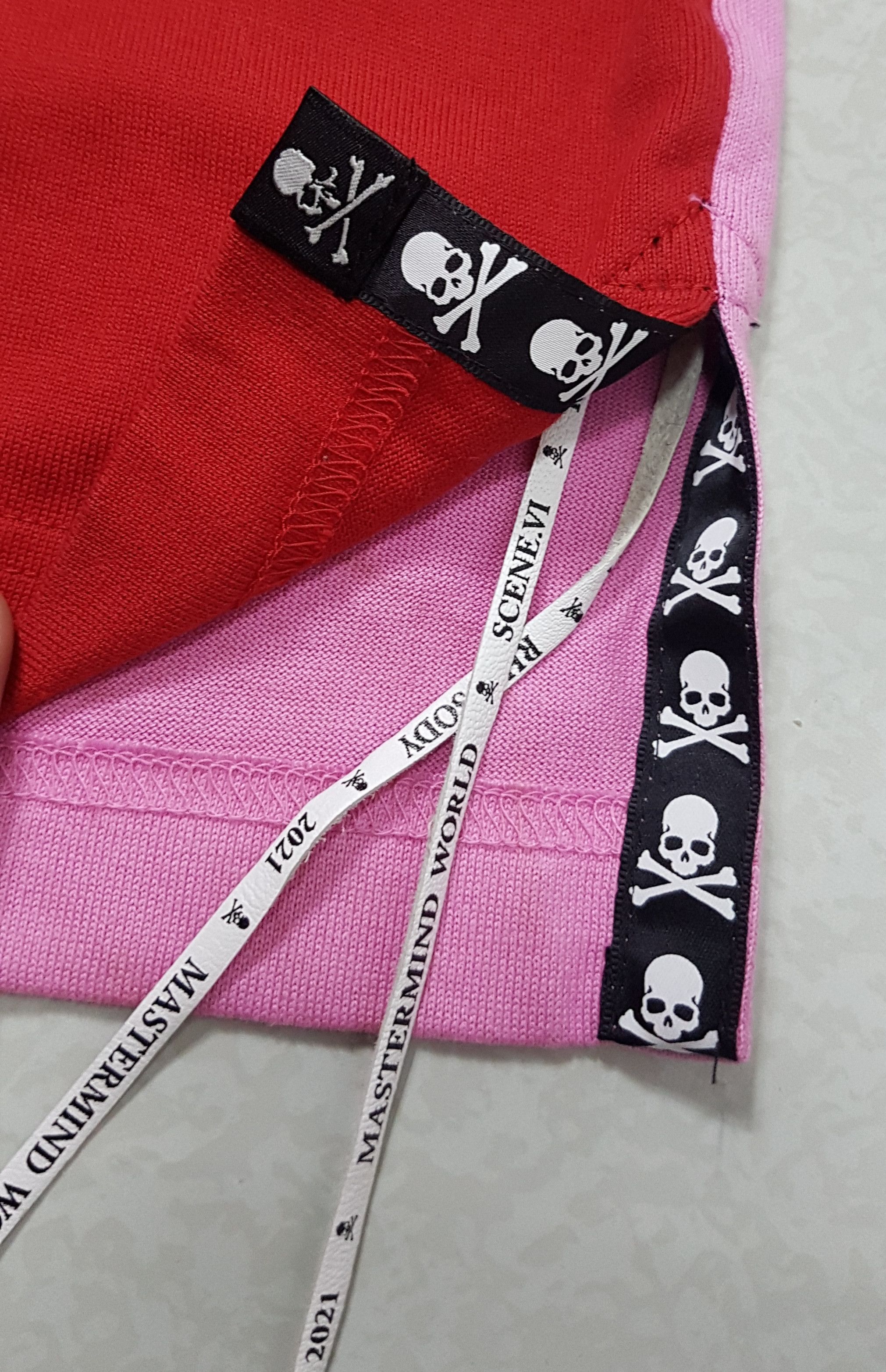 Mastermind Japan Mastermind World S/S 2021 Logo Bicolor Cotton T-Shirt Size US M / EU 48-50 / 2 - 8 Thumbnail