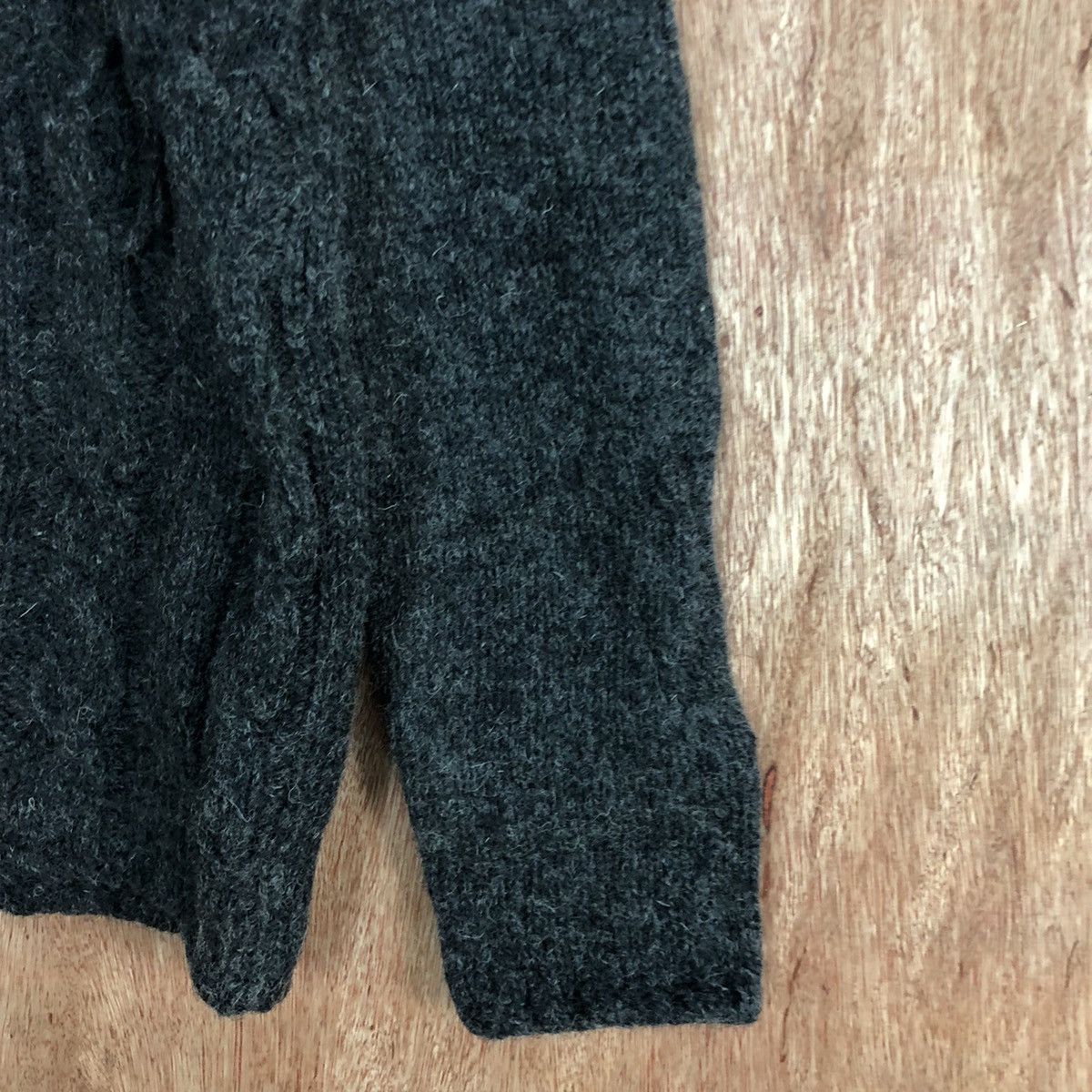 Homespun Knitwear × Uniqlo Uniqlo Black Shag Shaggy mohair Knitwear #6051 Size US M / EU 48-50 / 2 - 4 Thumbnail