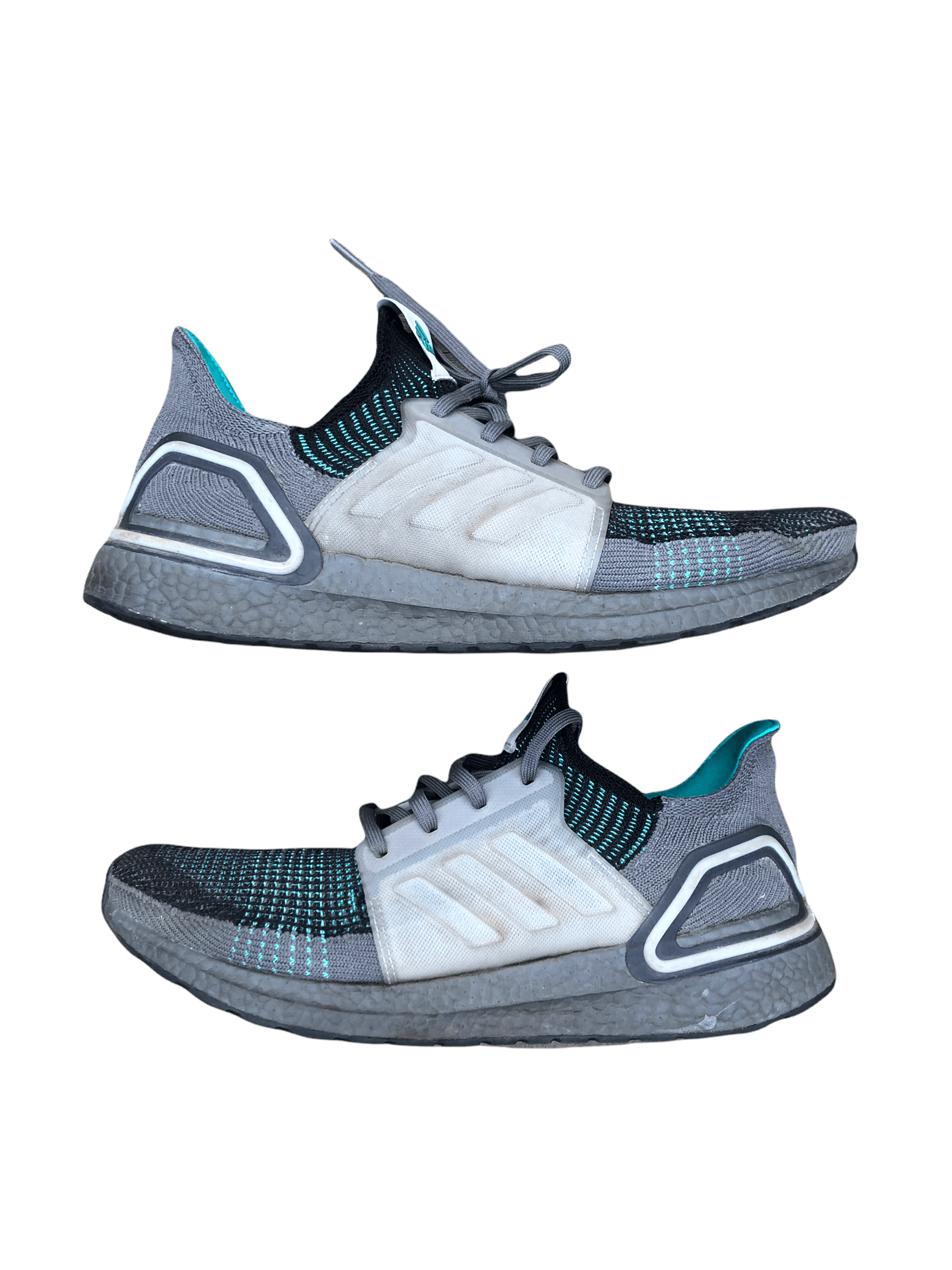 Adidas Ultra Boost 19 Grey Cyan Grailed