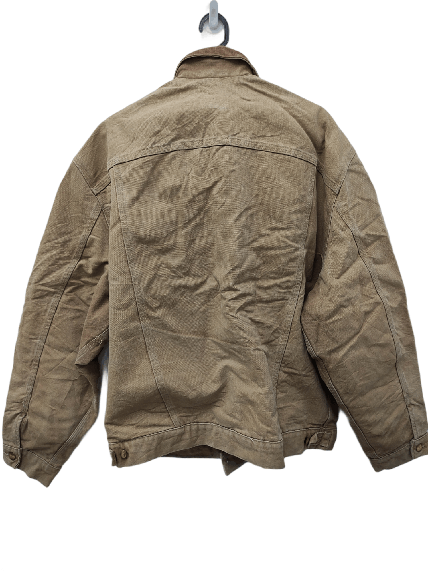 Carhartt 💥 VINTAGE CARHARTT BLANKET-LINED DENIM WORKWEAR JACKET Size US XL / EU 56 / 4 - 3 Thumbnail