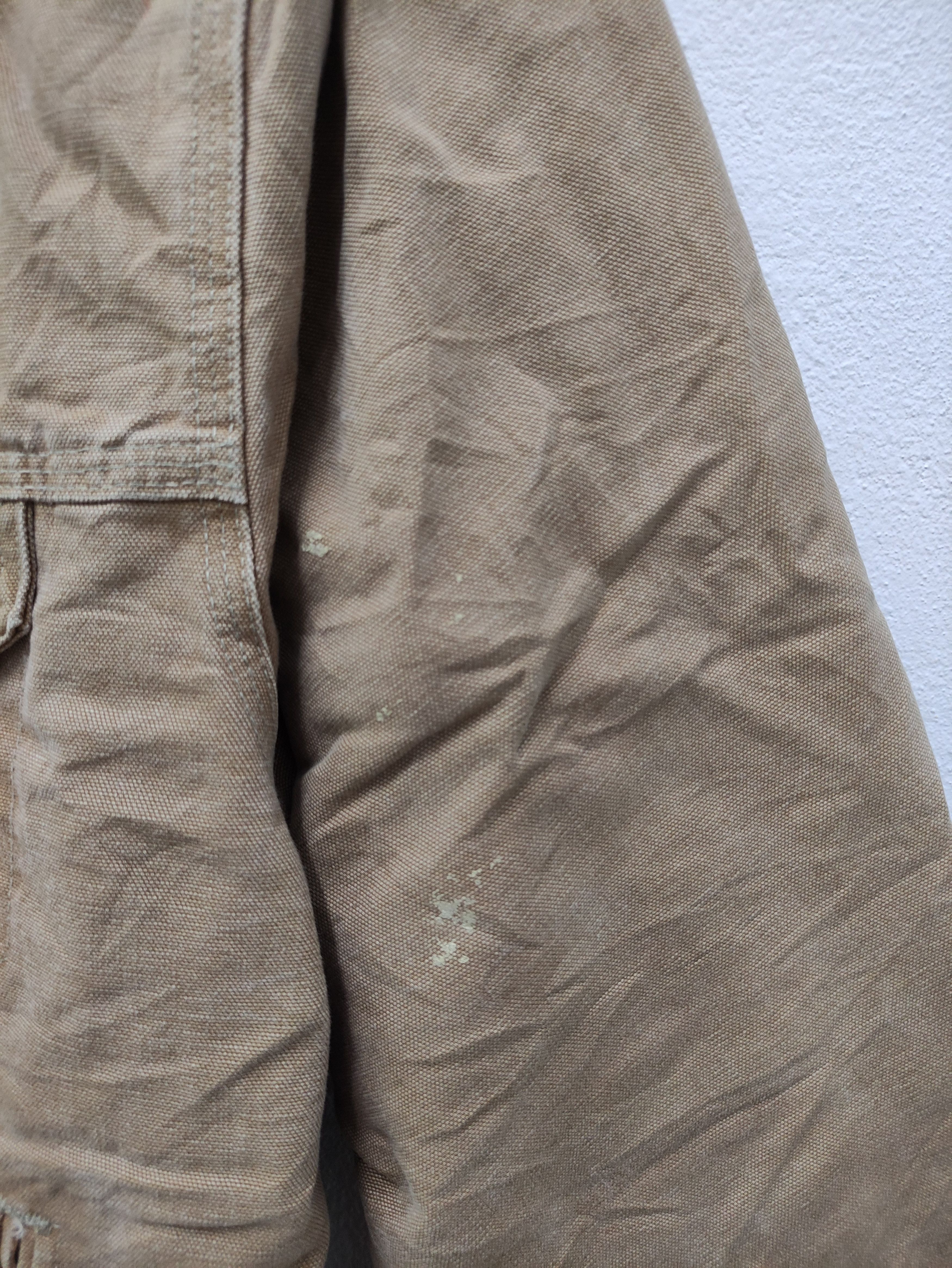 Carhartt 💥 VINTAGE CARHARTT BLANKET-LINED DENIM WORKWEAR JACKET Size US XL / EU 56 / 4 - 5 Thumbnail