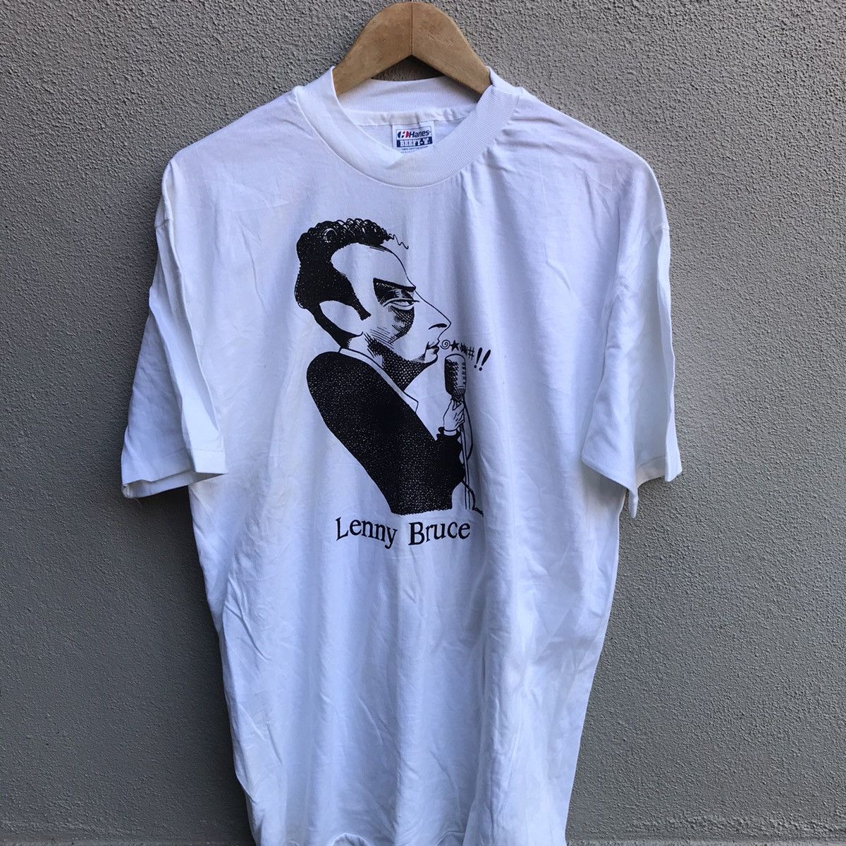 Vintage Vintage 90s LENNY BRUCE art tee actor Size US XL / EU 56 / 4 - 2 Thumbnail