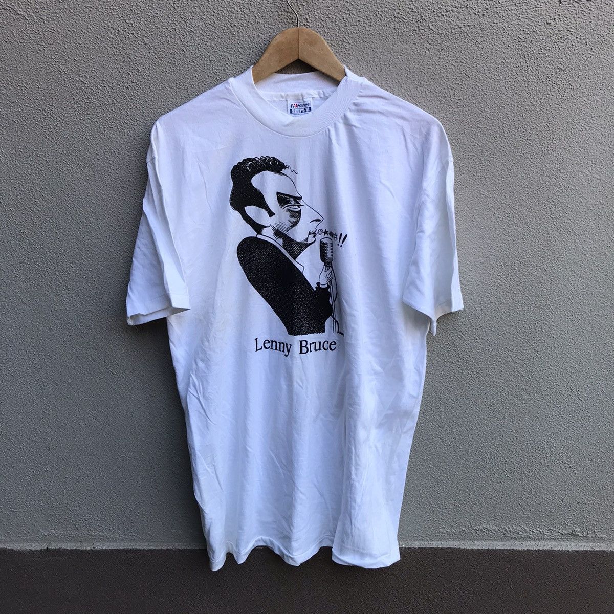 Vintage Vintage 90s LENNY BRUCE art tee actor Size US XL / EU 56 / 4 - 1 Thumbnail
