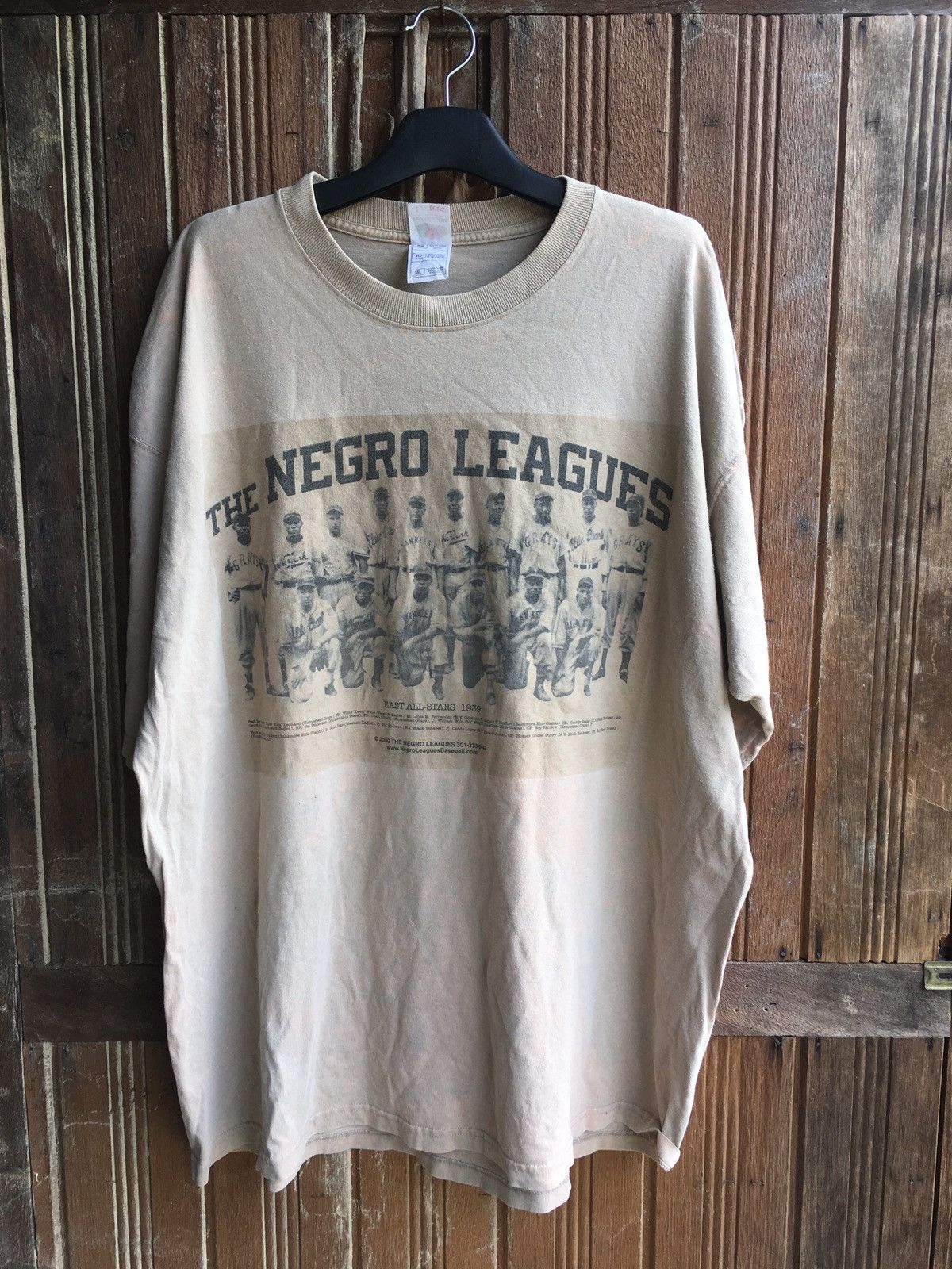 NFL × NHL × Vintage Rare vintage THE NEGRO LEAGUES BASEBALL Size US XXL / EU 58 / 5 - 2 Thumbnail
