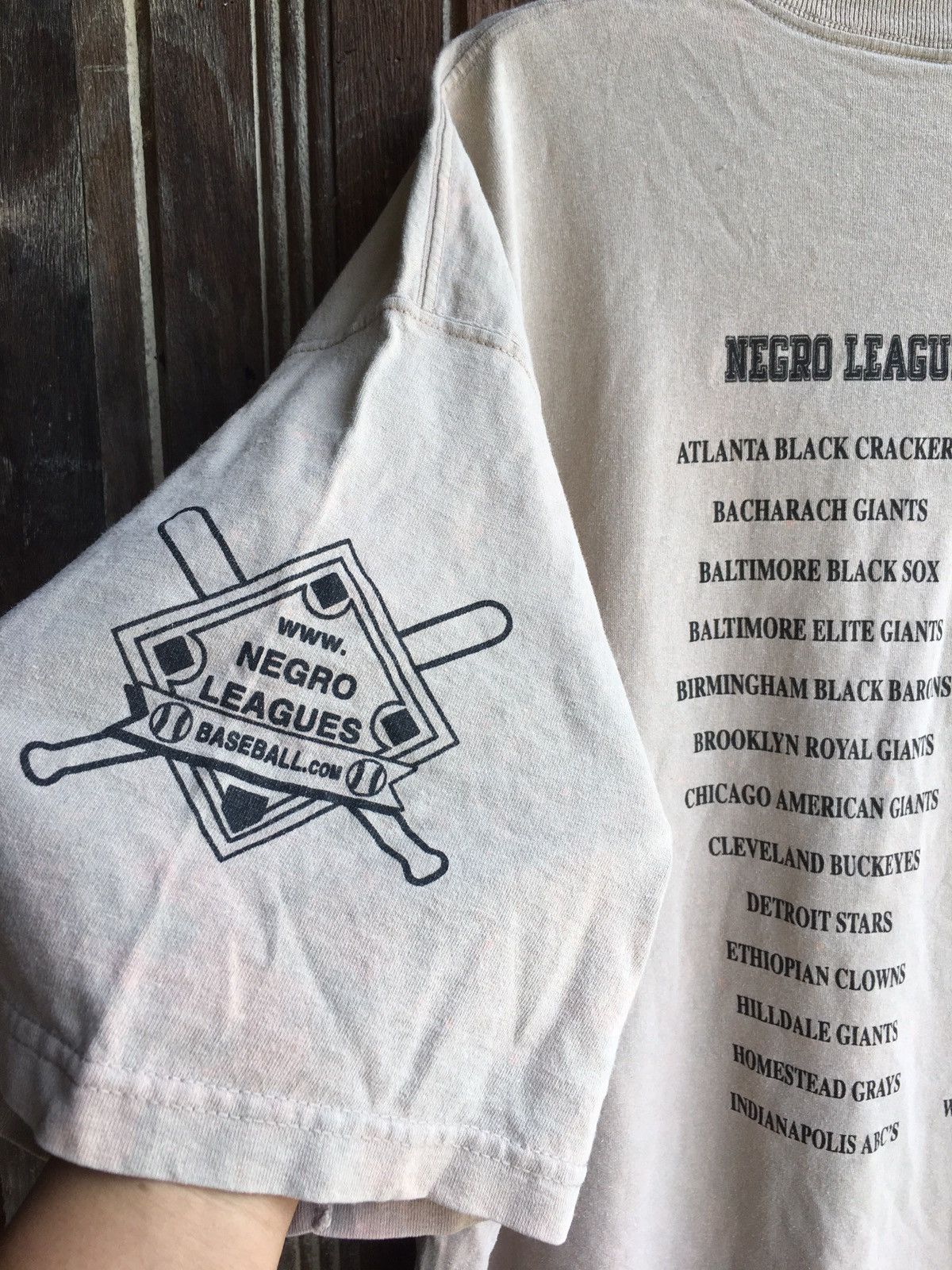 NFL × NHL × Vintage Rare vintage THE NEGRO LEAGUES BASEBALL Size US XXL / EU 58 / 5 - 4 Thumbnail