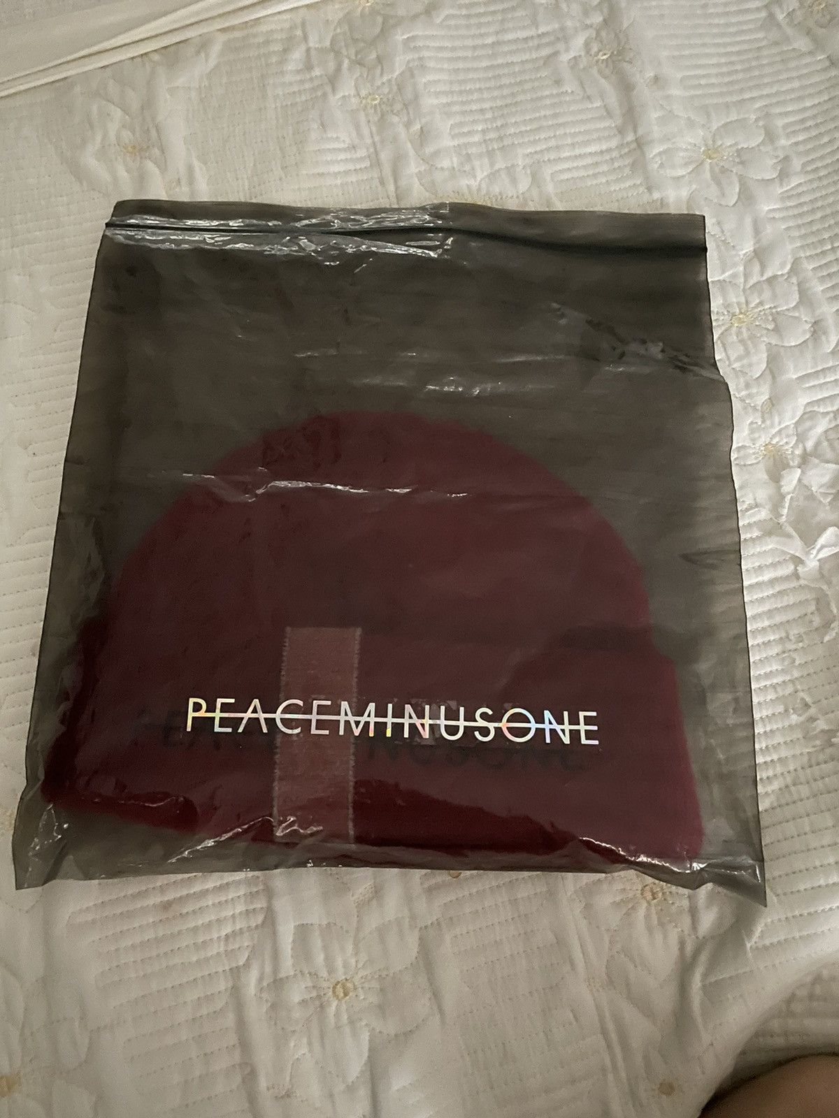 peaceminusone PeaceMinusOne Knit Cap #2 - RED Size ONE SIZE - 2 Thumbnail